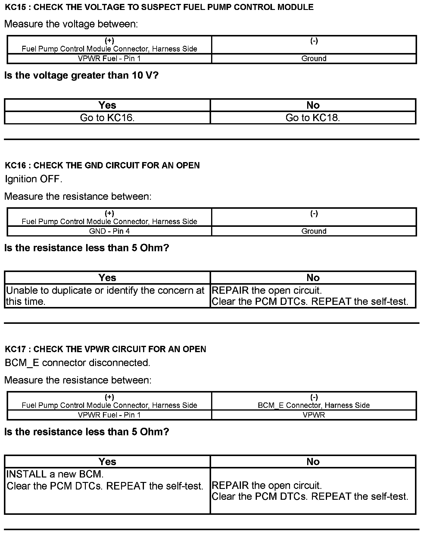 Factory service manual diagram