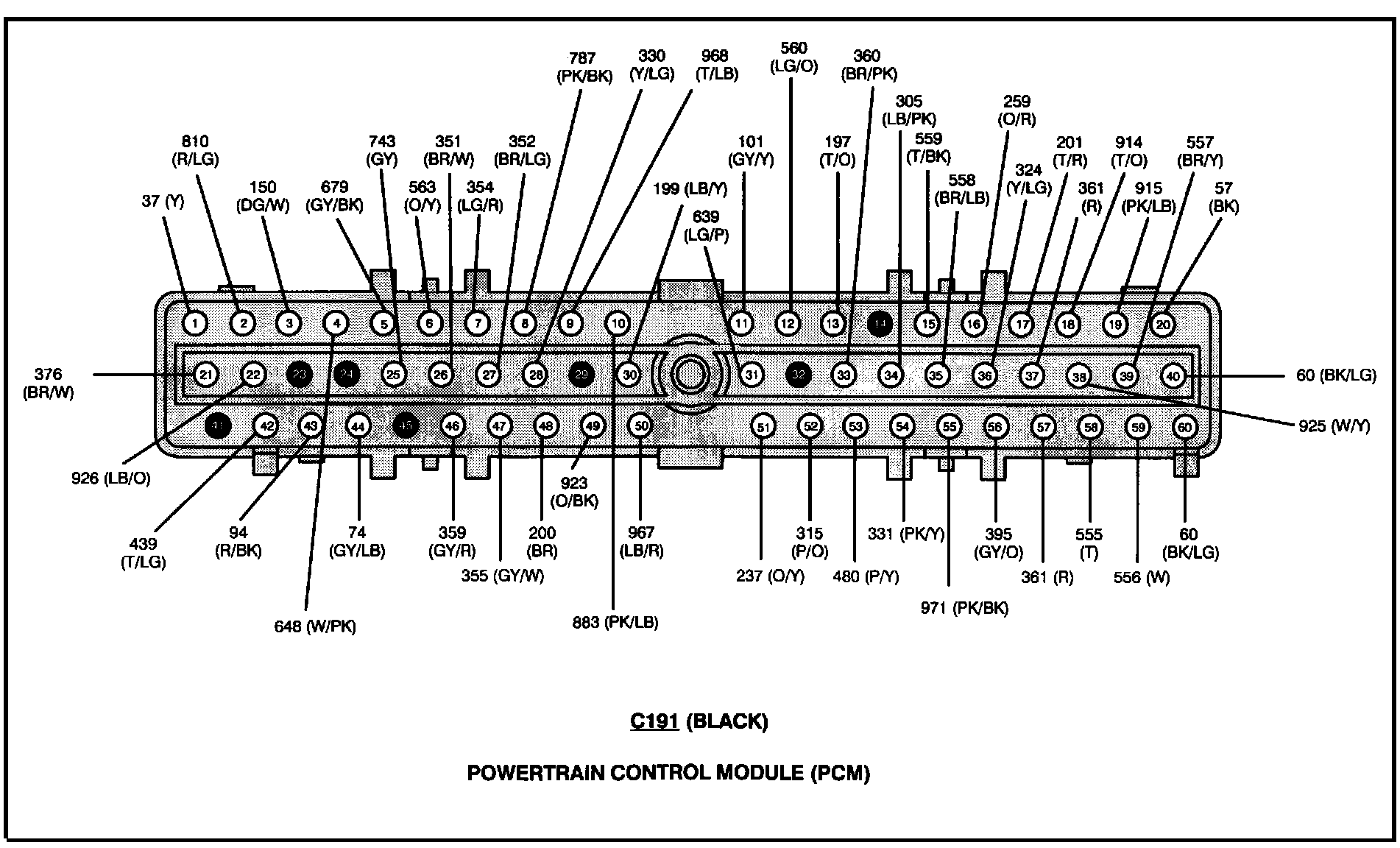 Factory service manual diagram