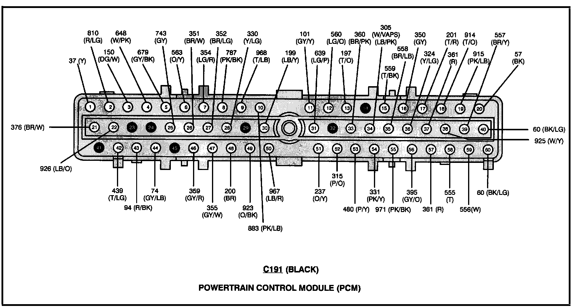 Factory service manual diagram