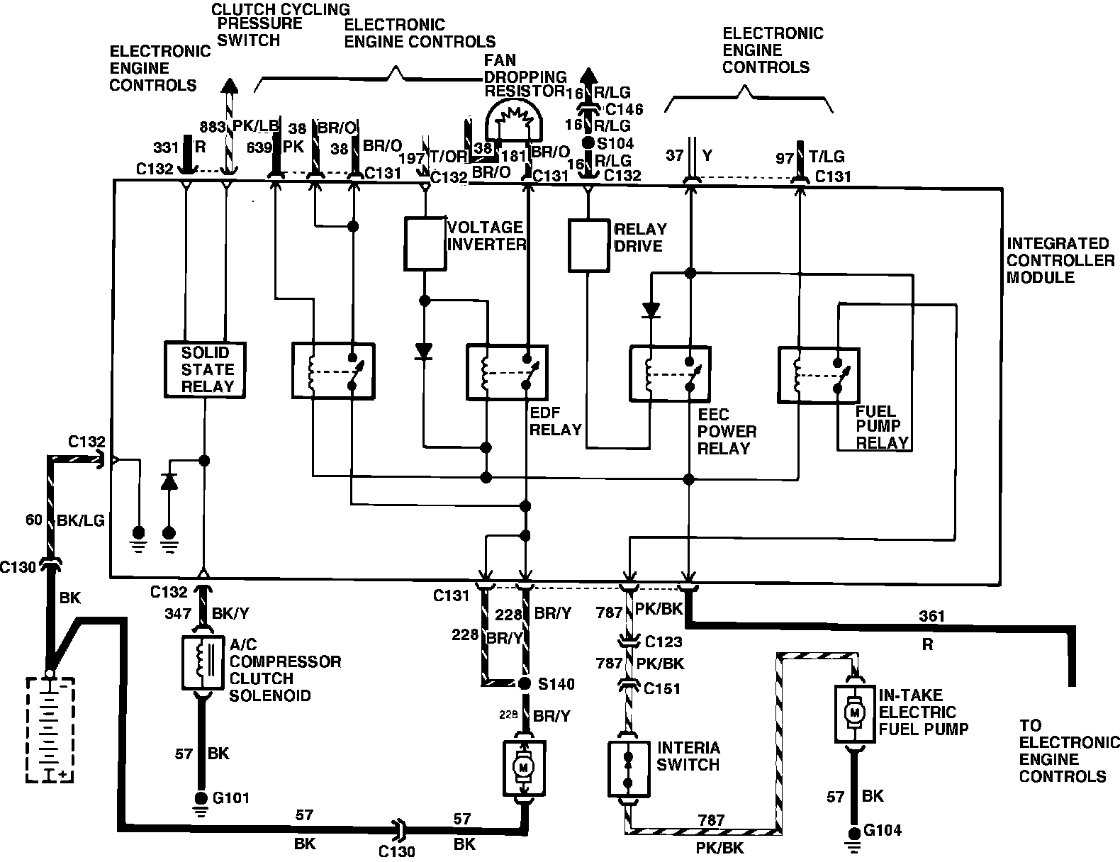 Factory service manual diagram