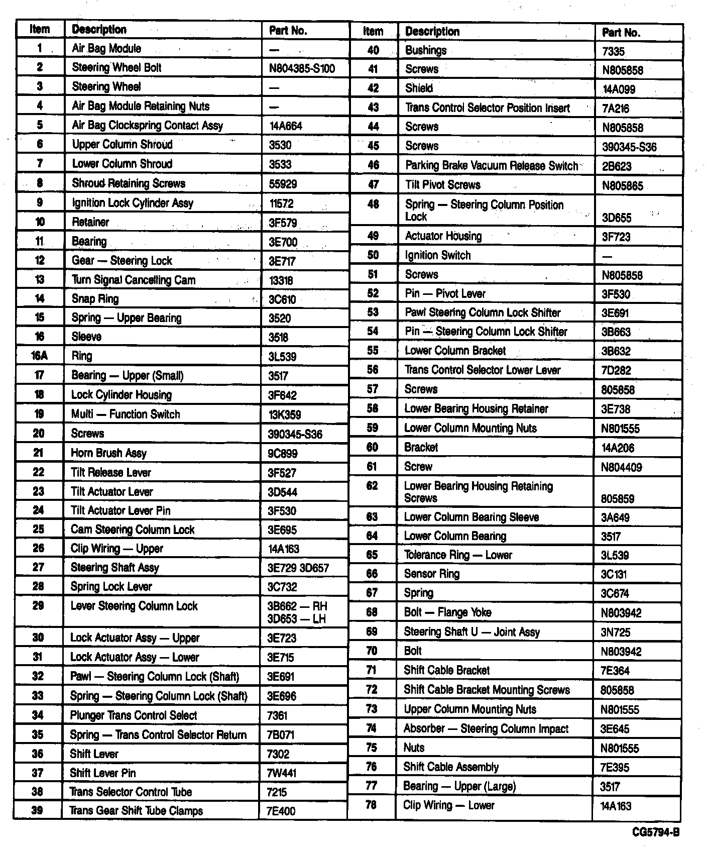 Factory service manual diagram