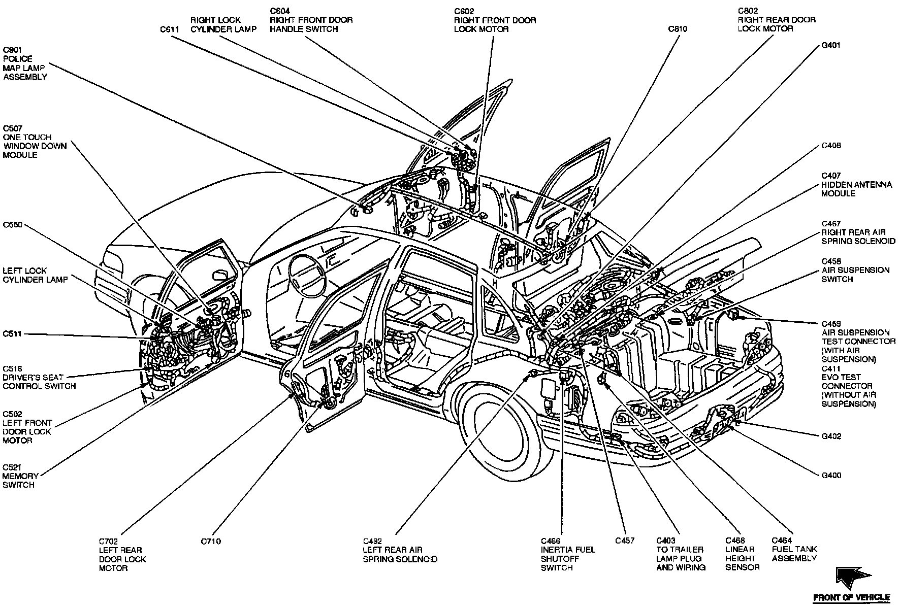 Factory service manual diagram