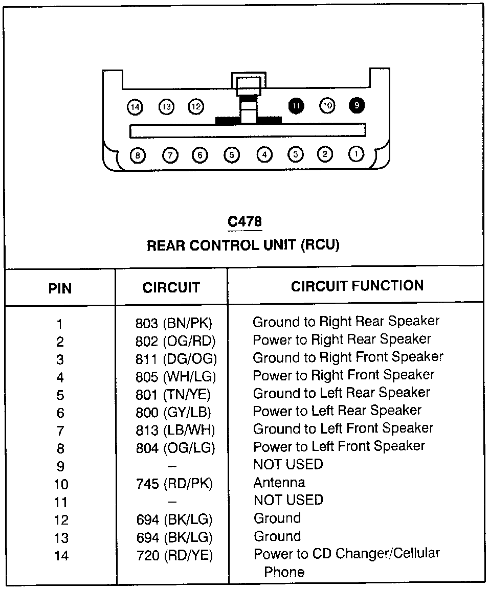 Factory service manual diagram