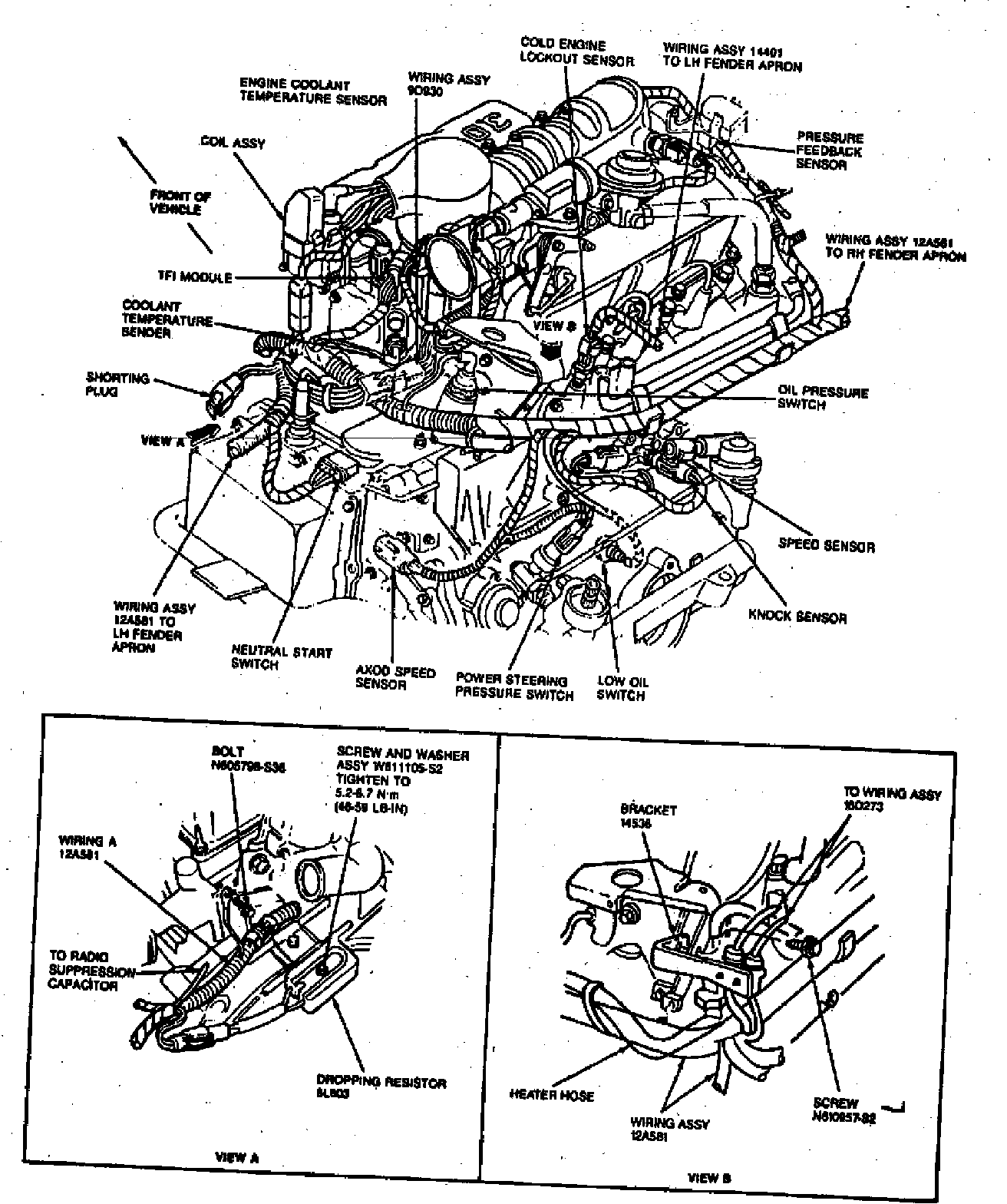Factory service manual diagram