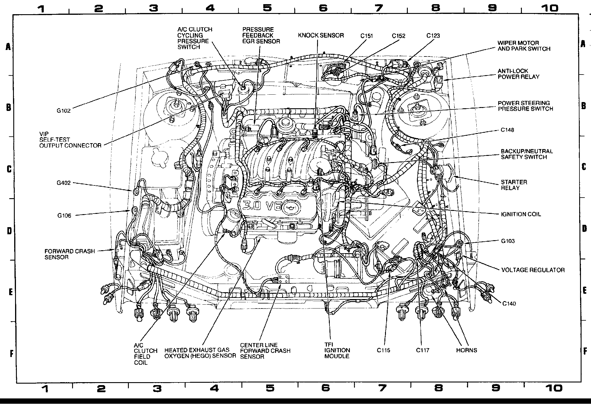 Factory service manual diagram