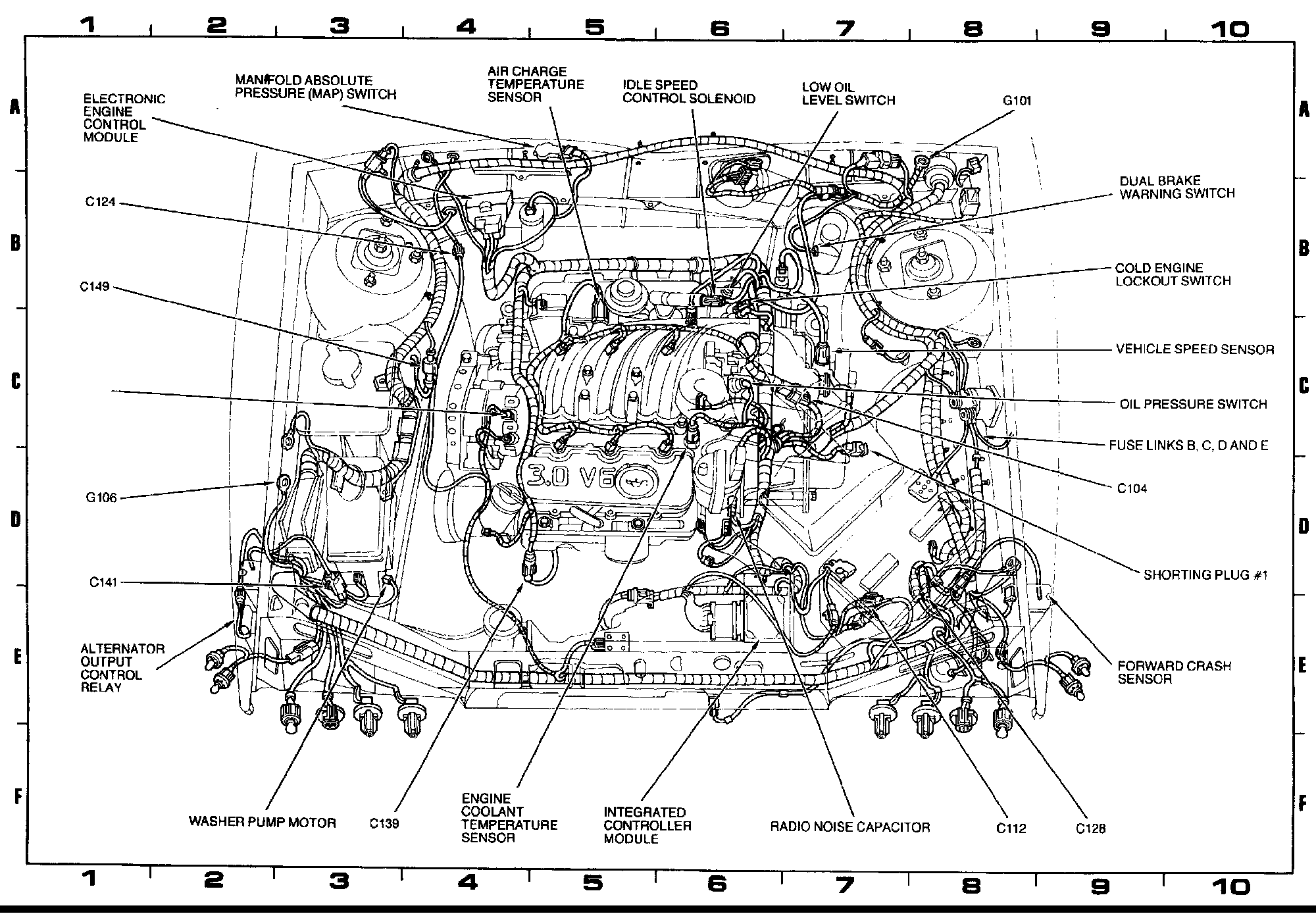 Factory service manual diagram