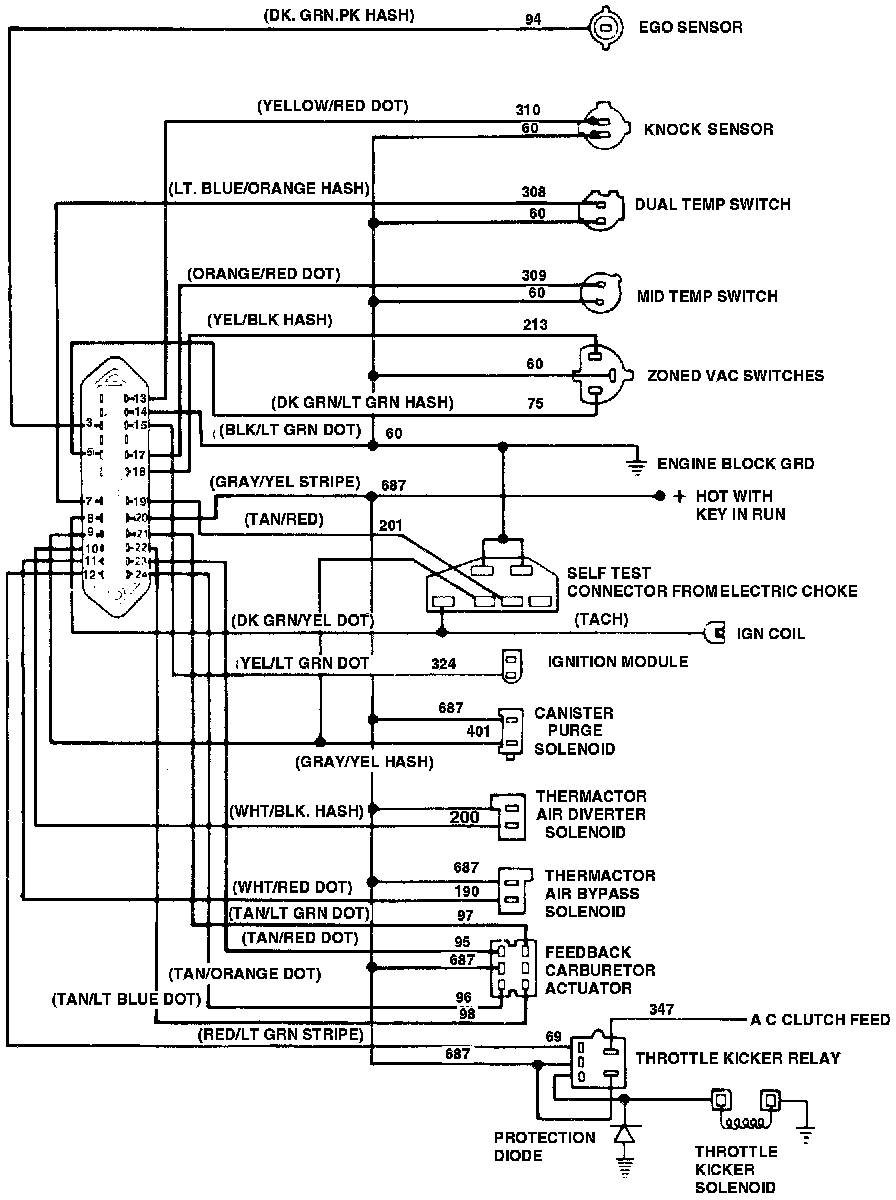 Factory service manual diagram