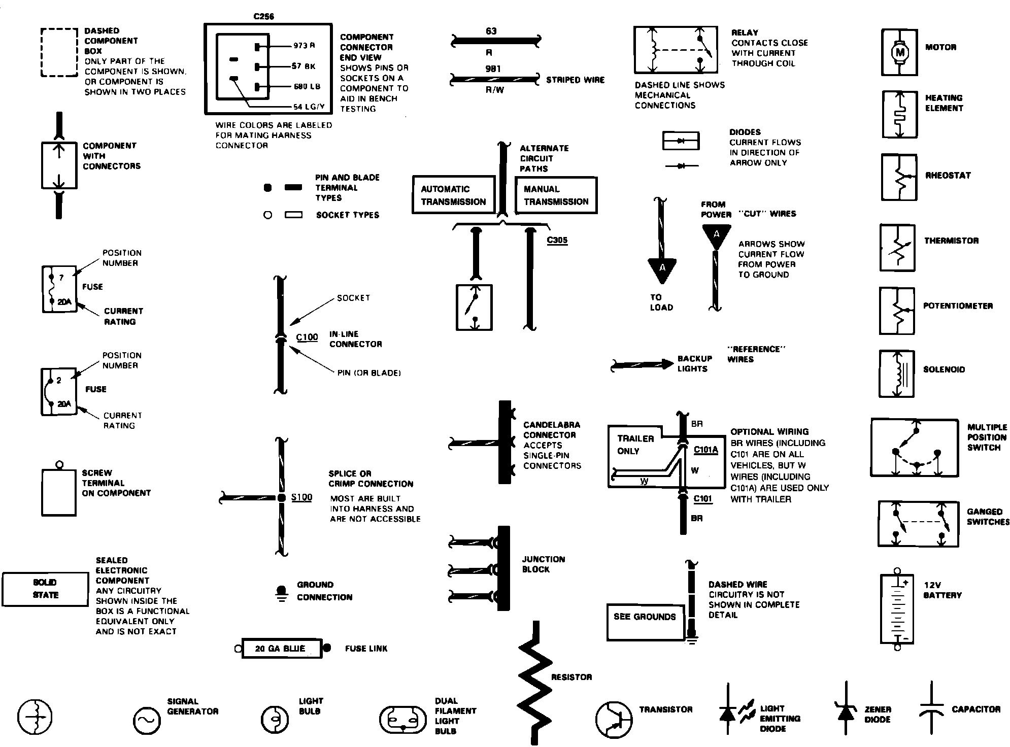Factory service manual diagram