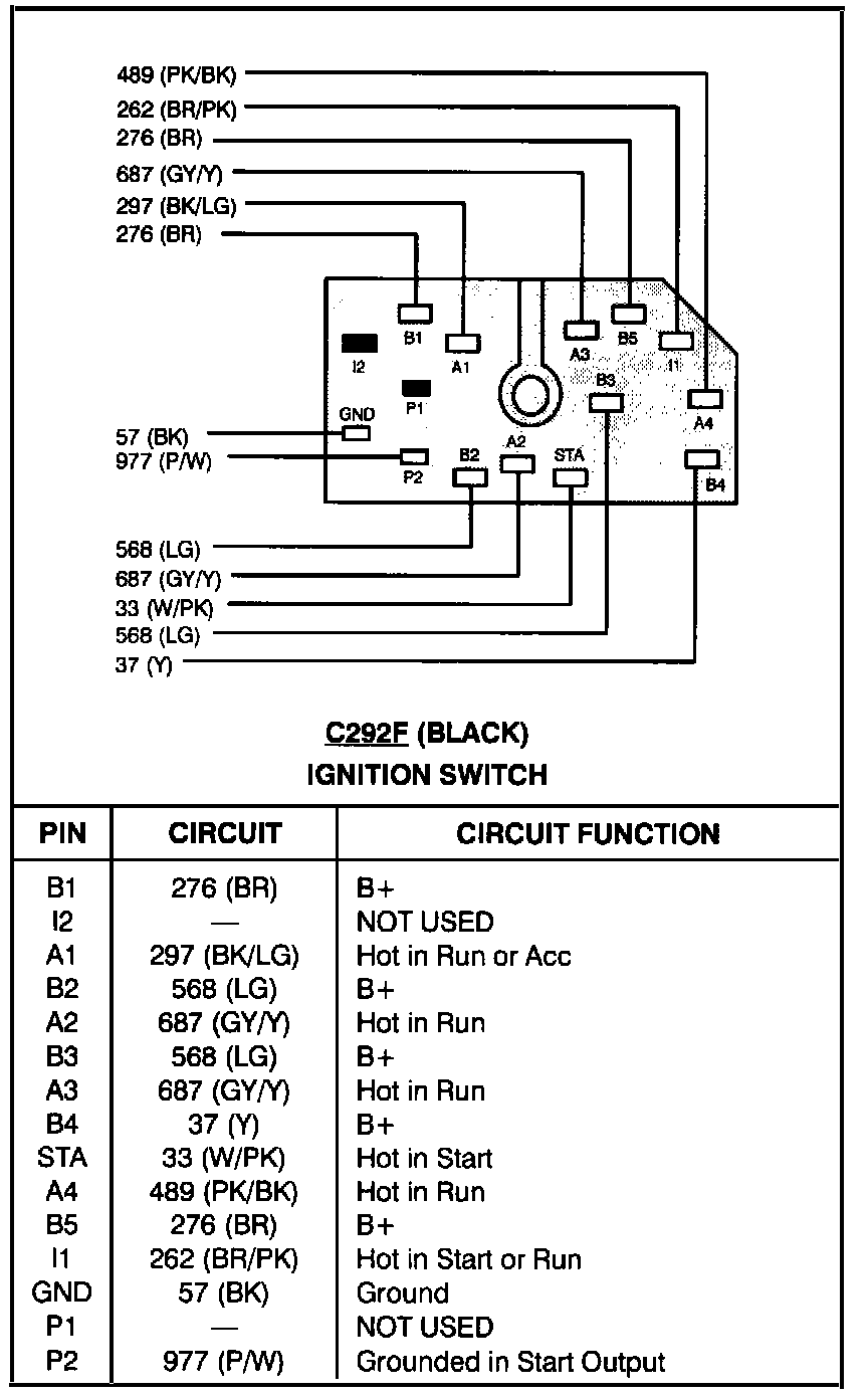 Factory service manual diagram