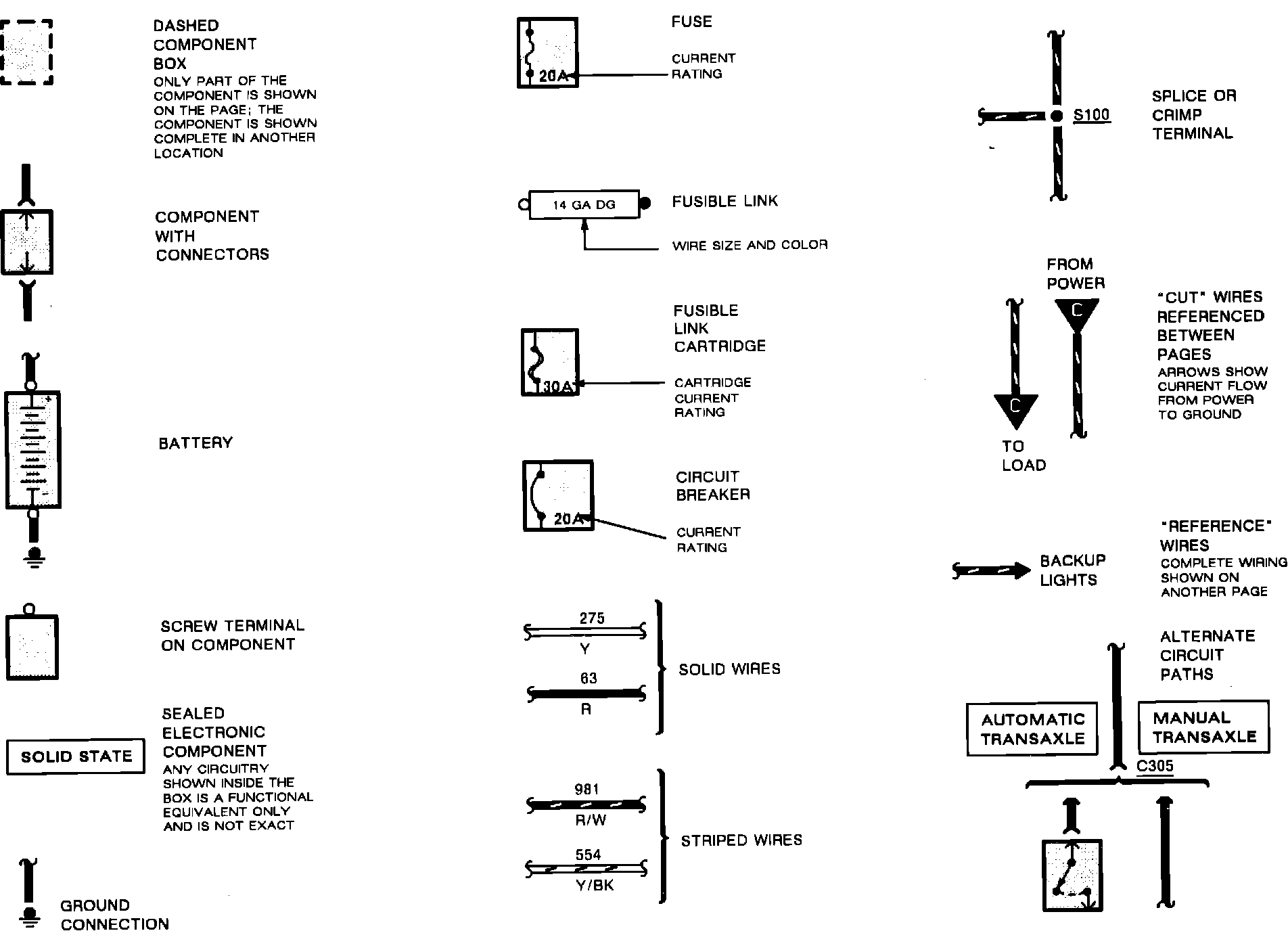 Factory service manual diagram