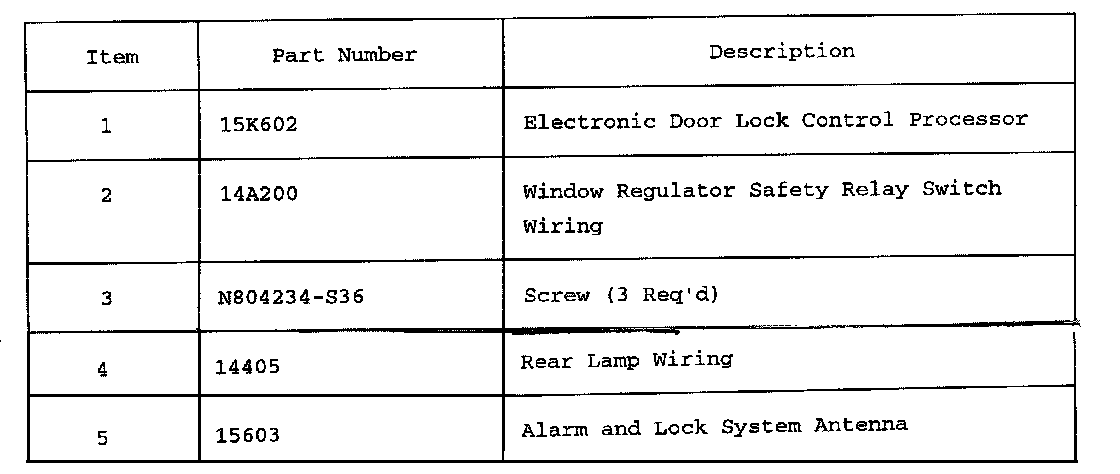 Factory service manual diagram