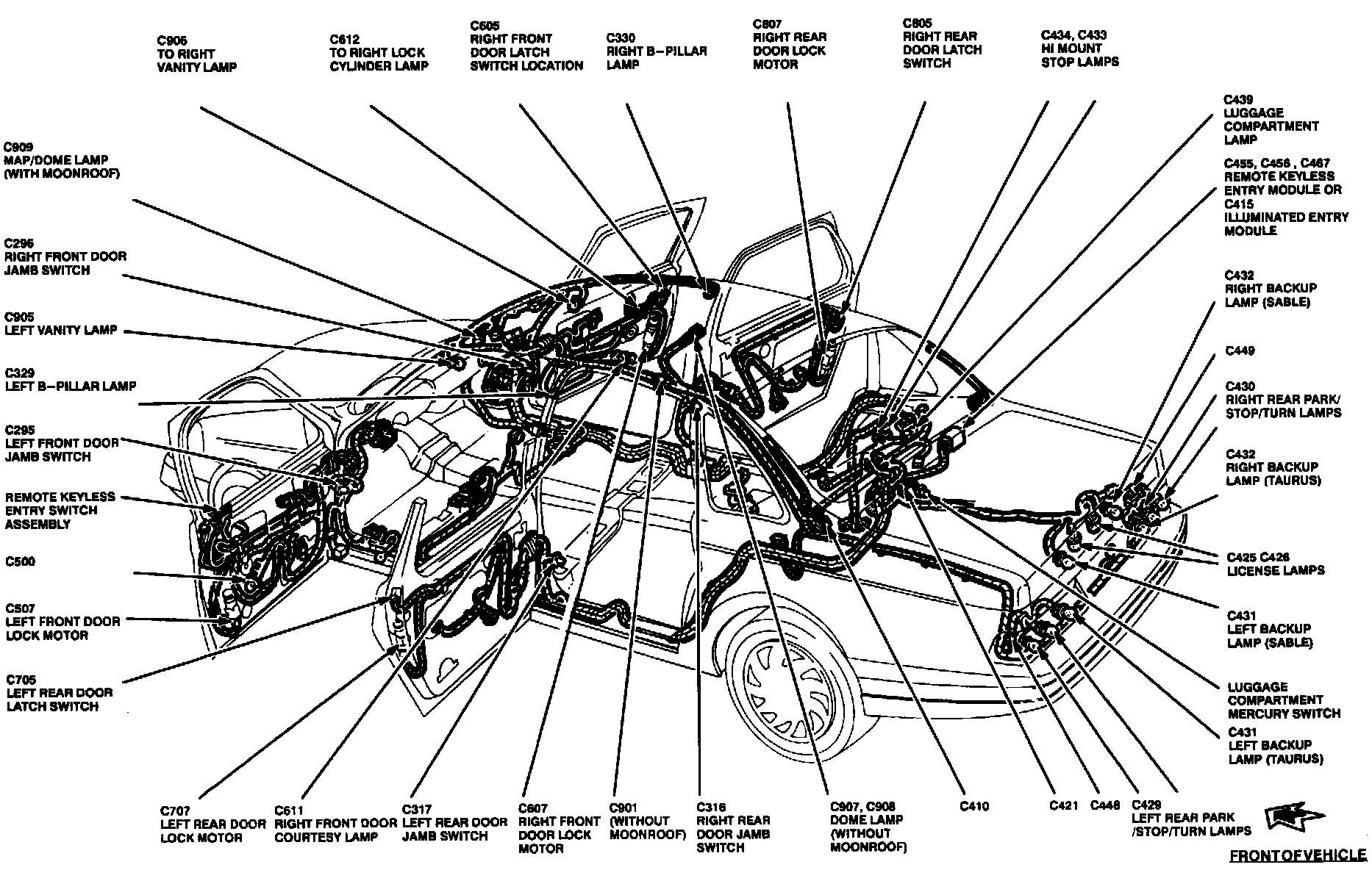 Factory service manual diagram