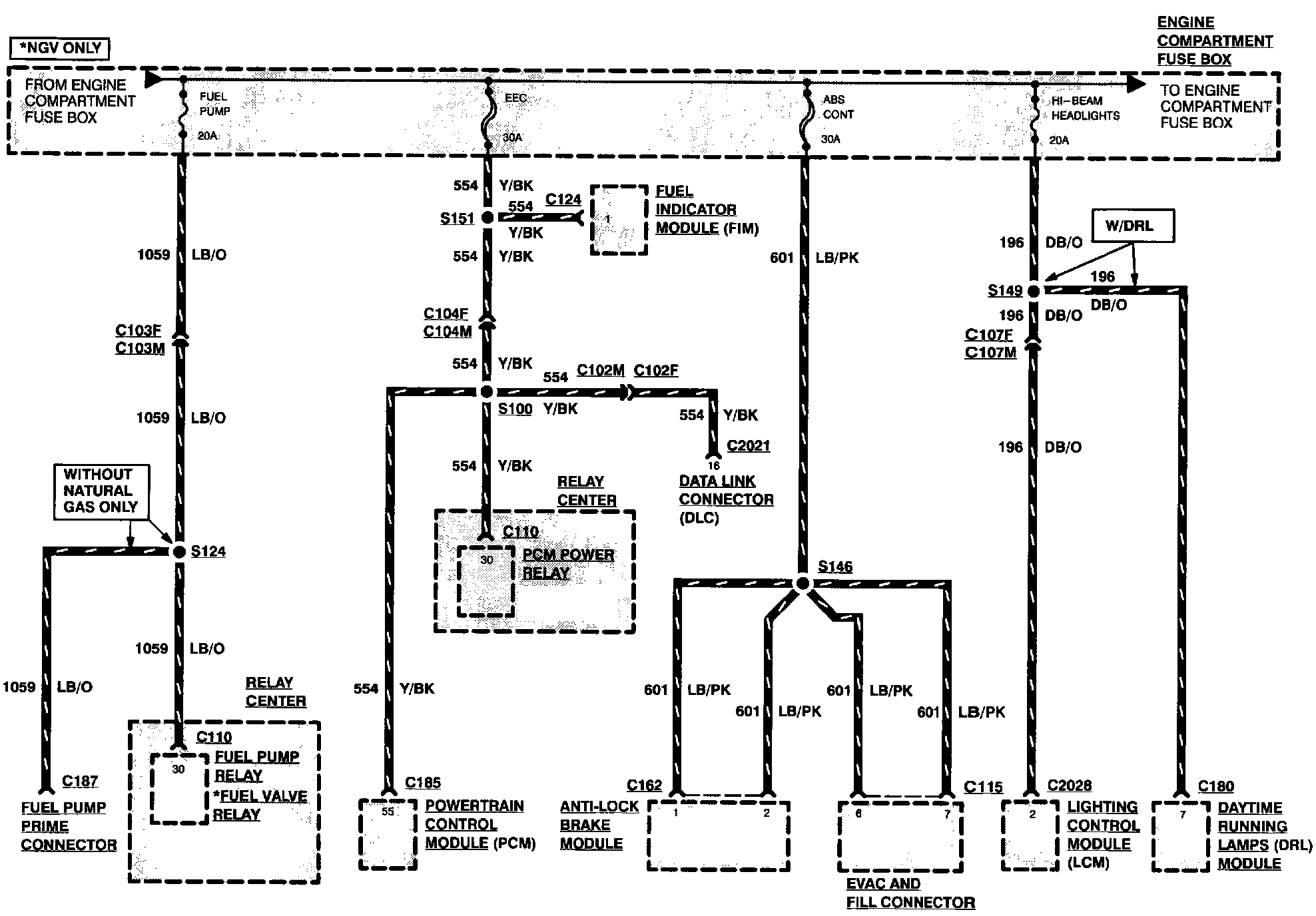Factory service manual diagram