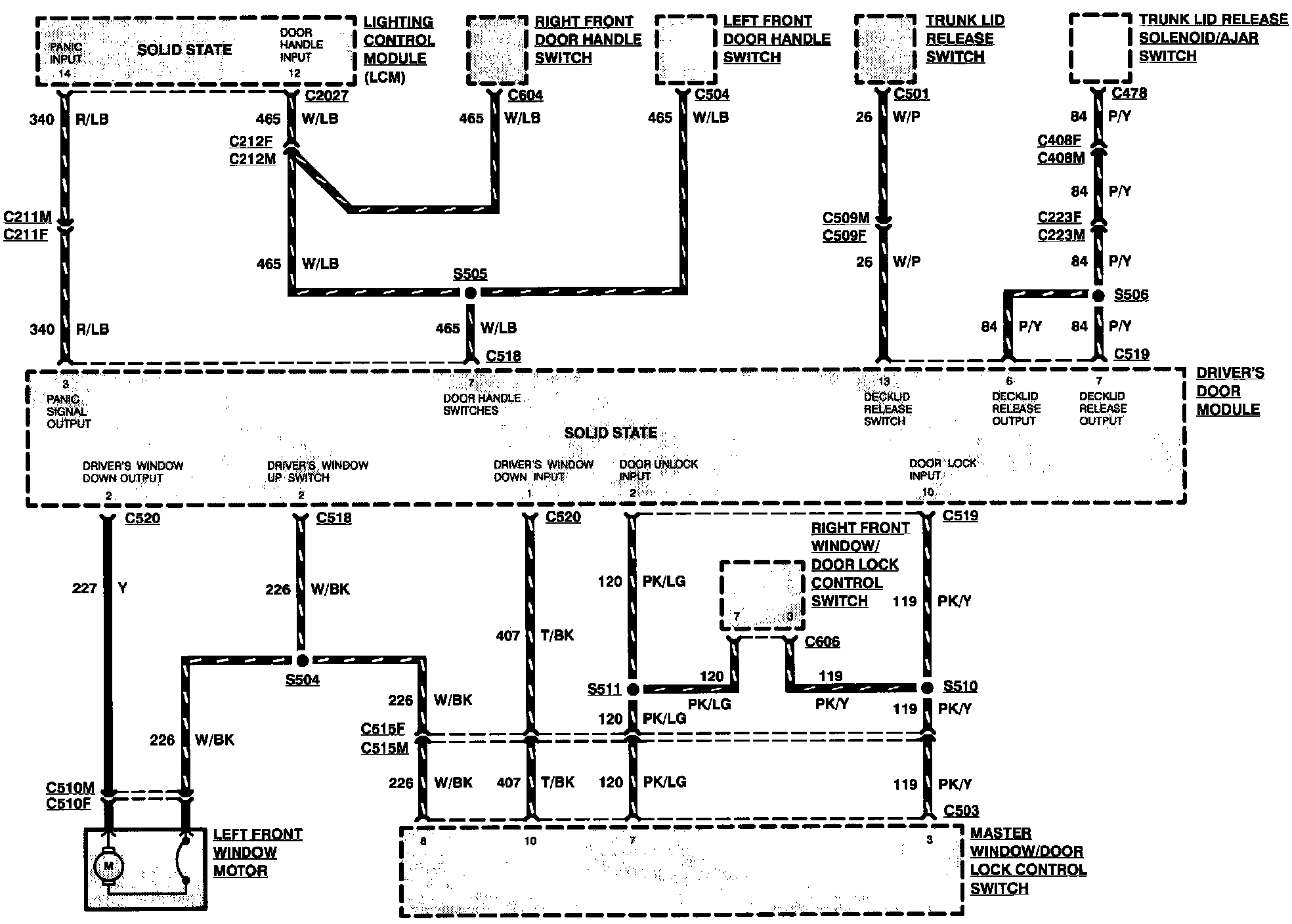Factory service manual diagram