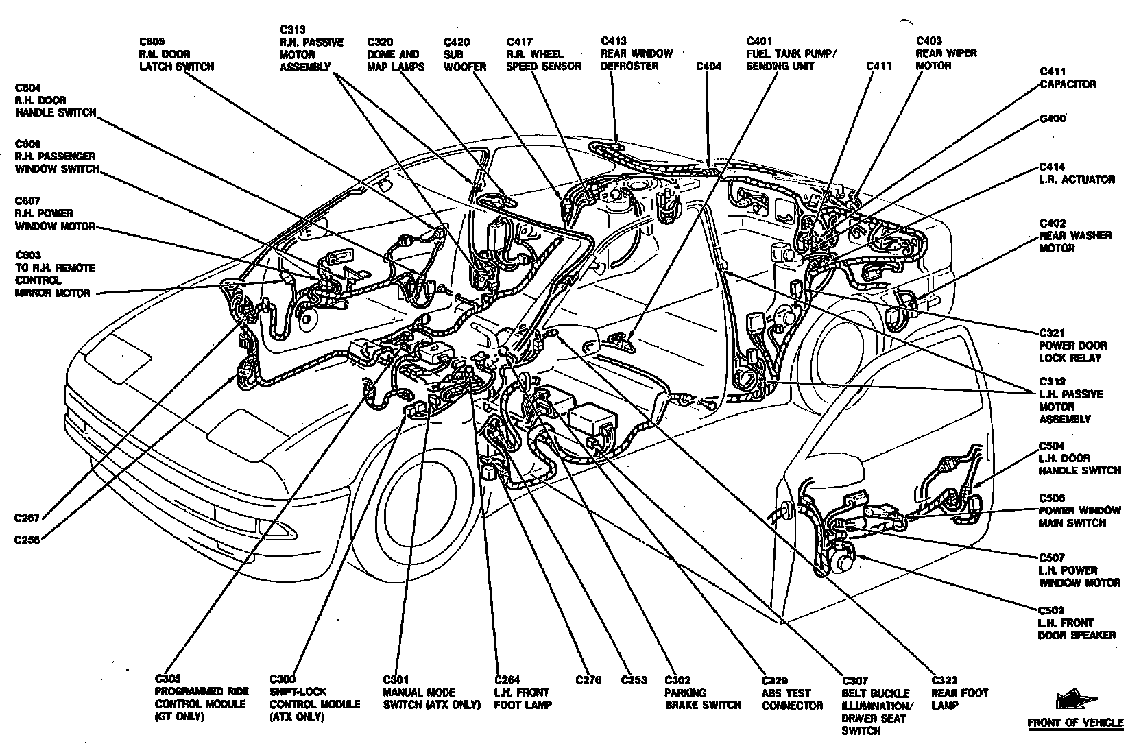 Factory service manual diagram
