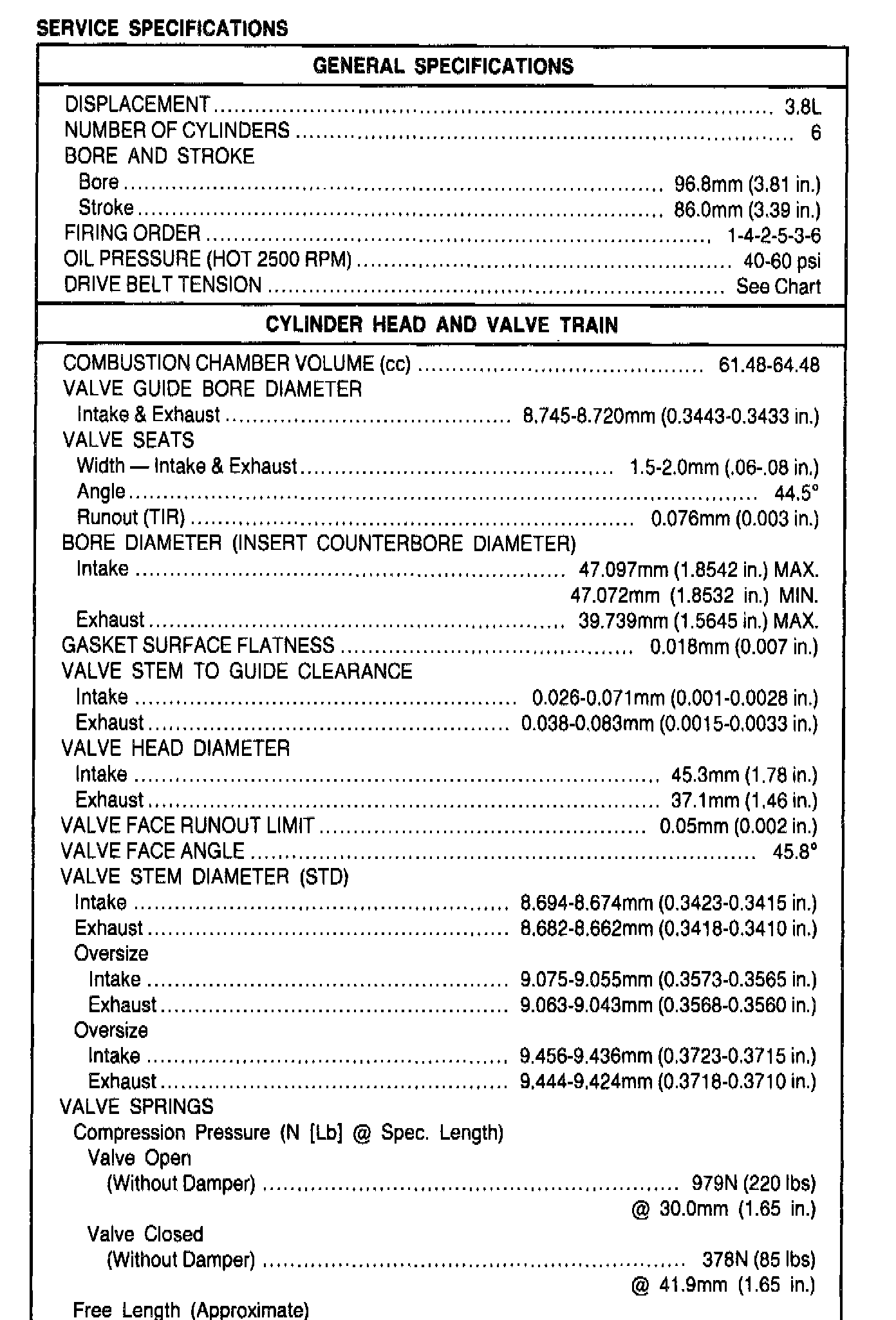 Factory service manual diagram