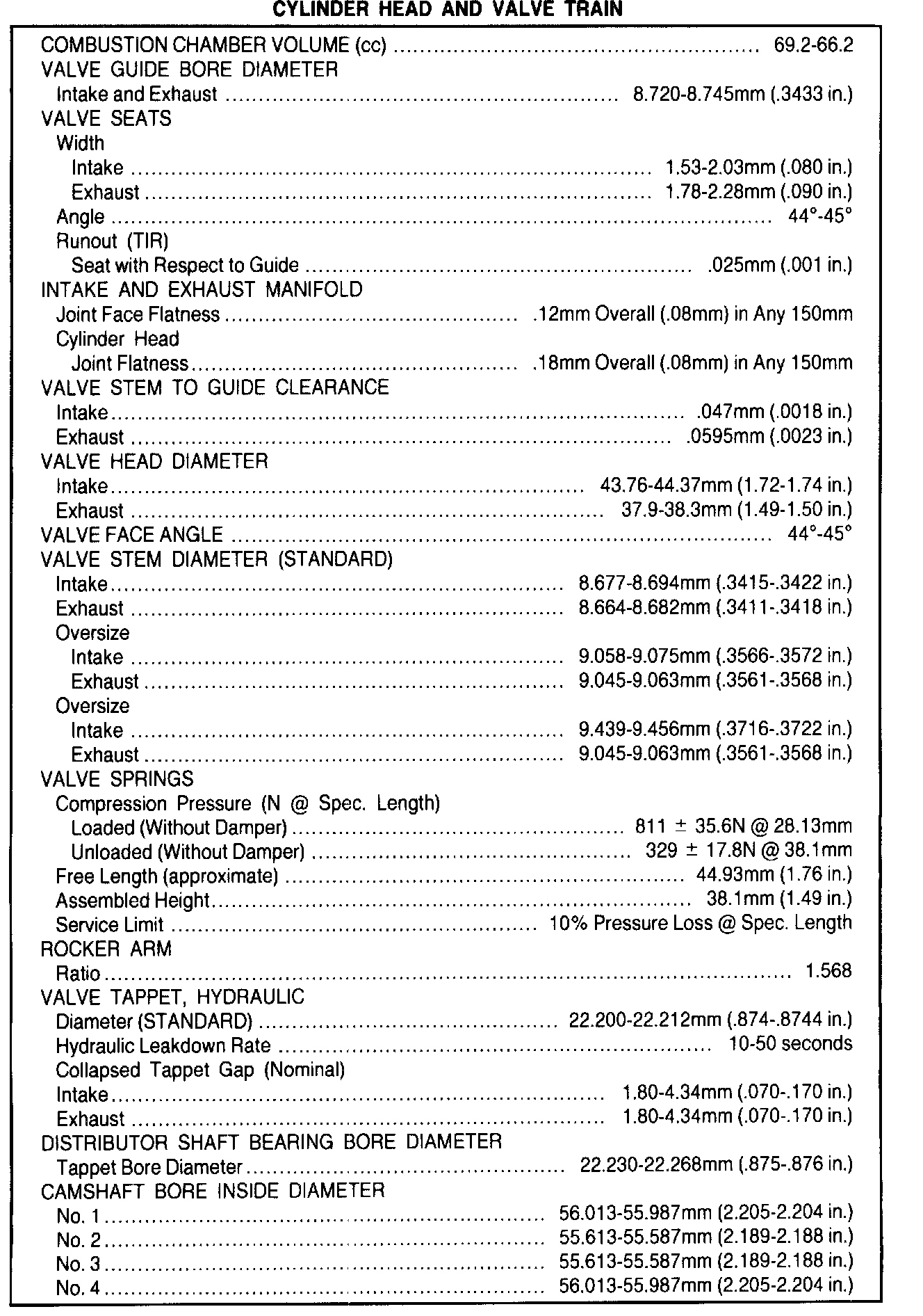 Factory service manual diagram