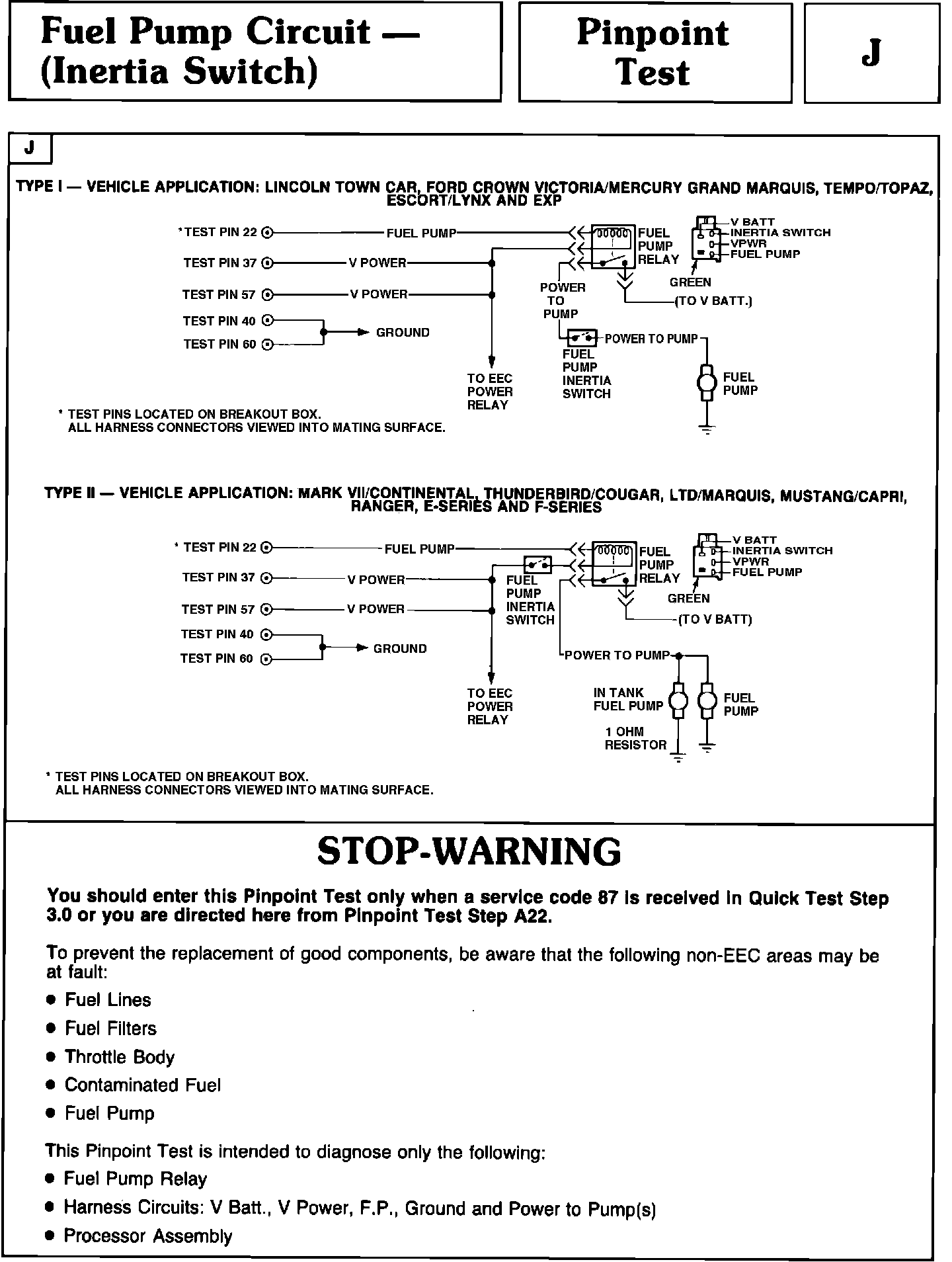 Factory service manual diagram