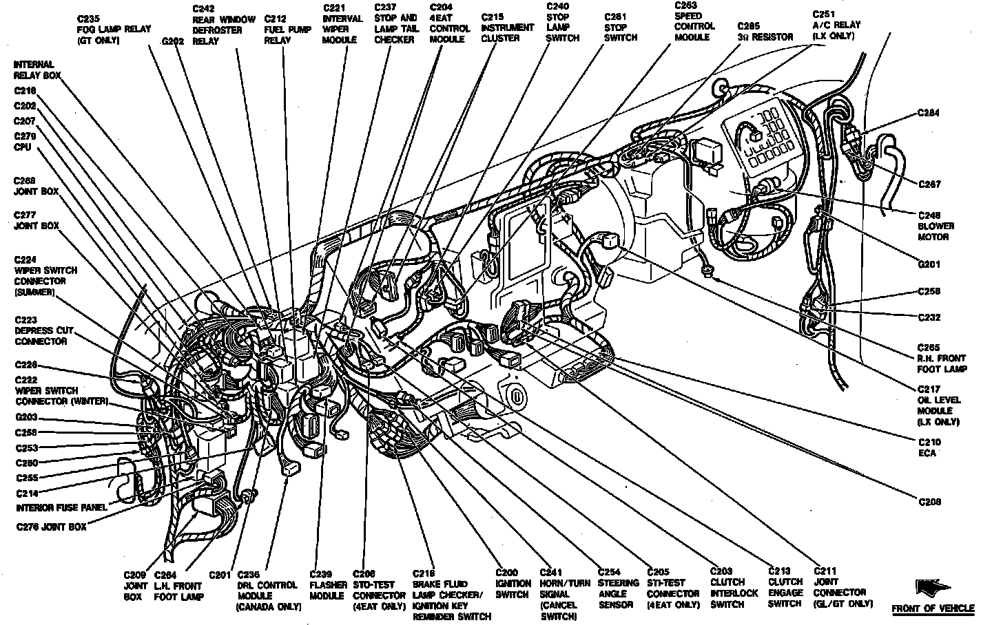 Factory service manual diagram