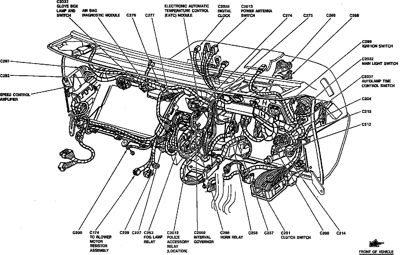 Factory service manual diagram