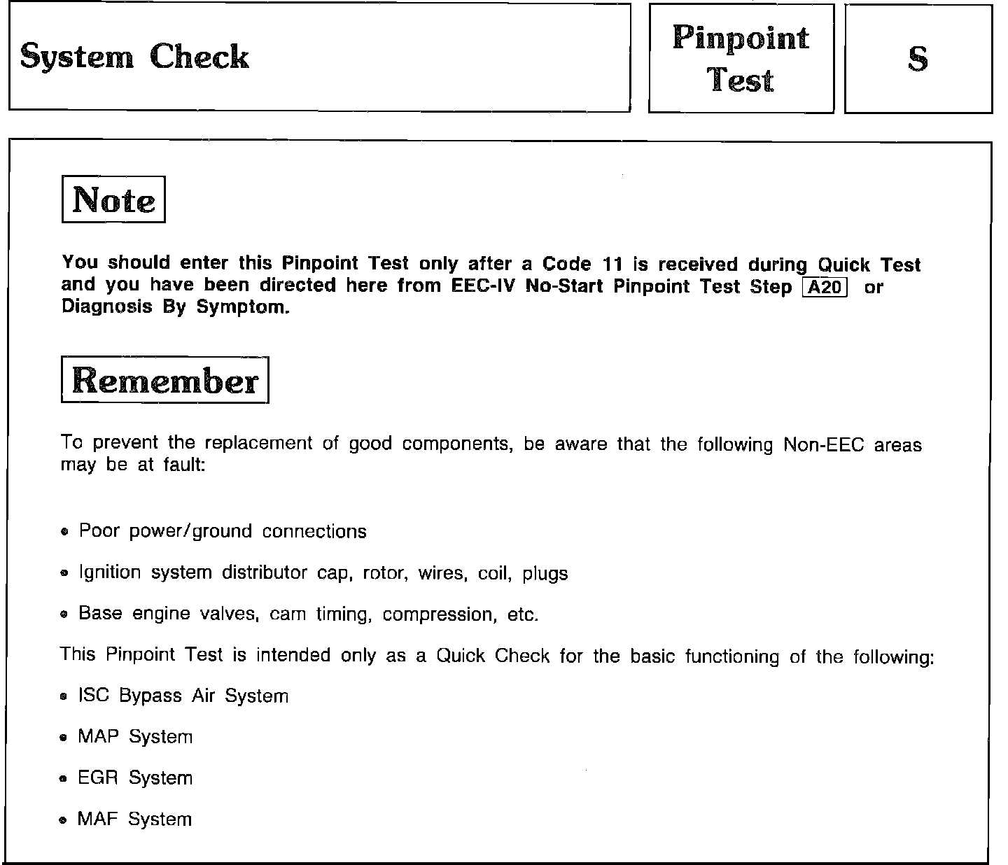 Factory service manual diagram