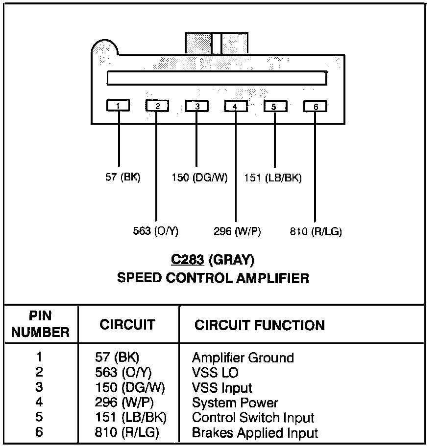 Factory service manual diagram