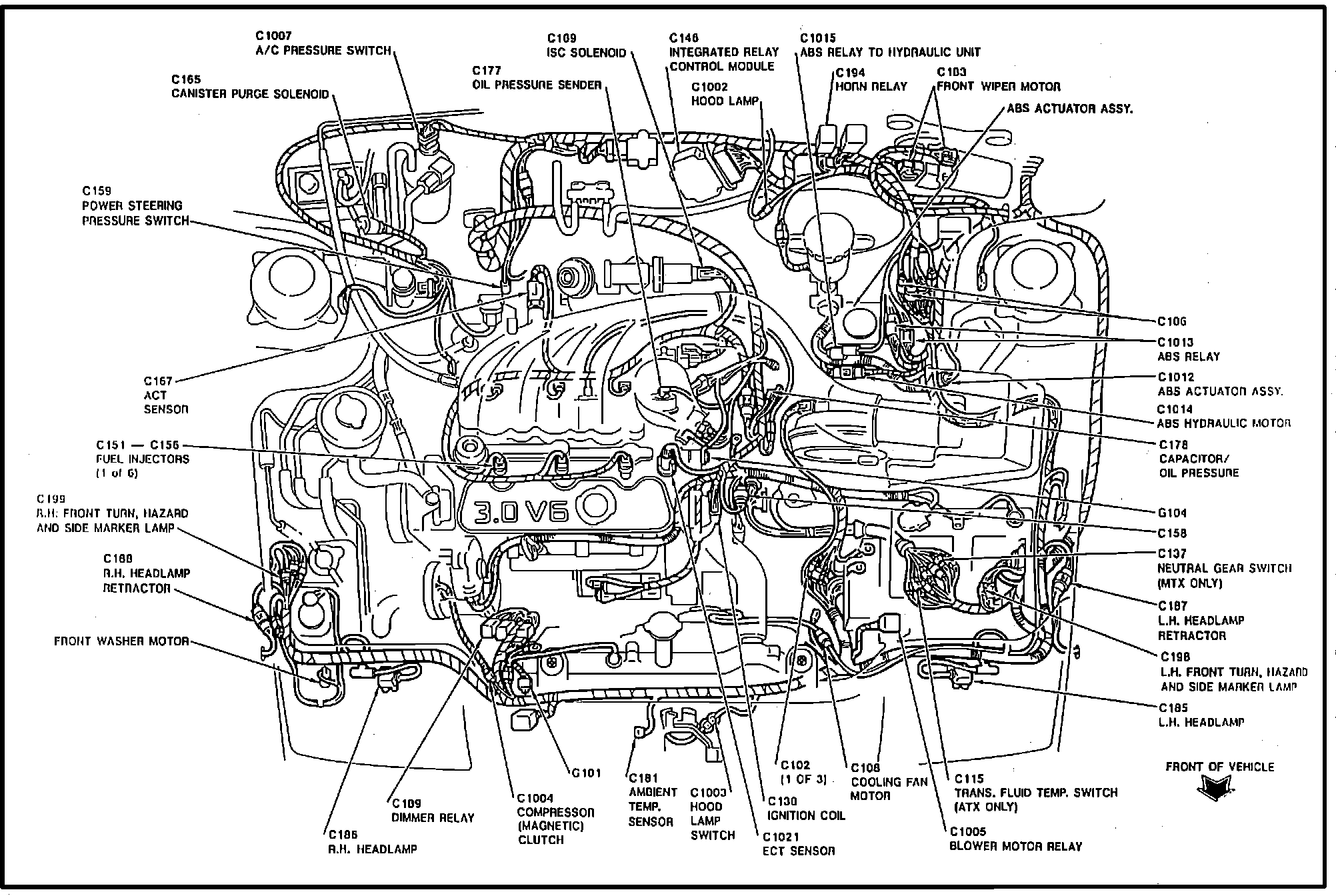 Factory service manual diagram
