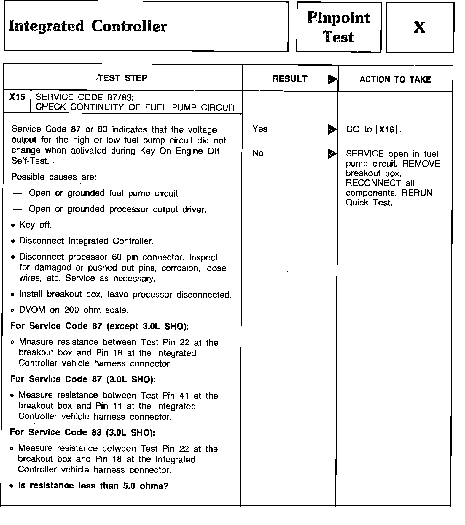 Factory service manual diagram