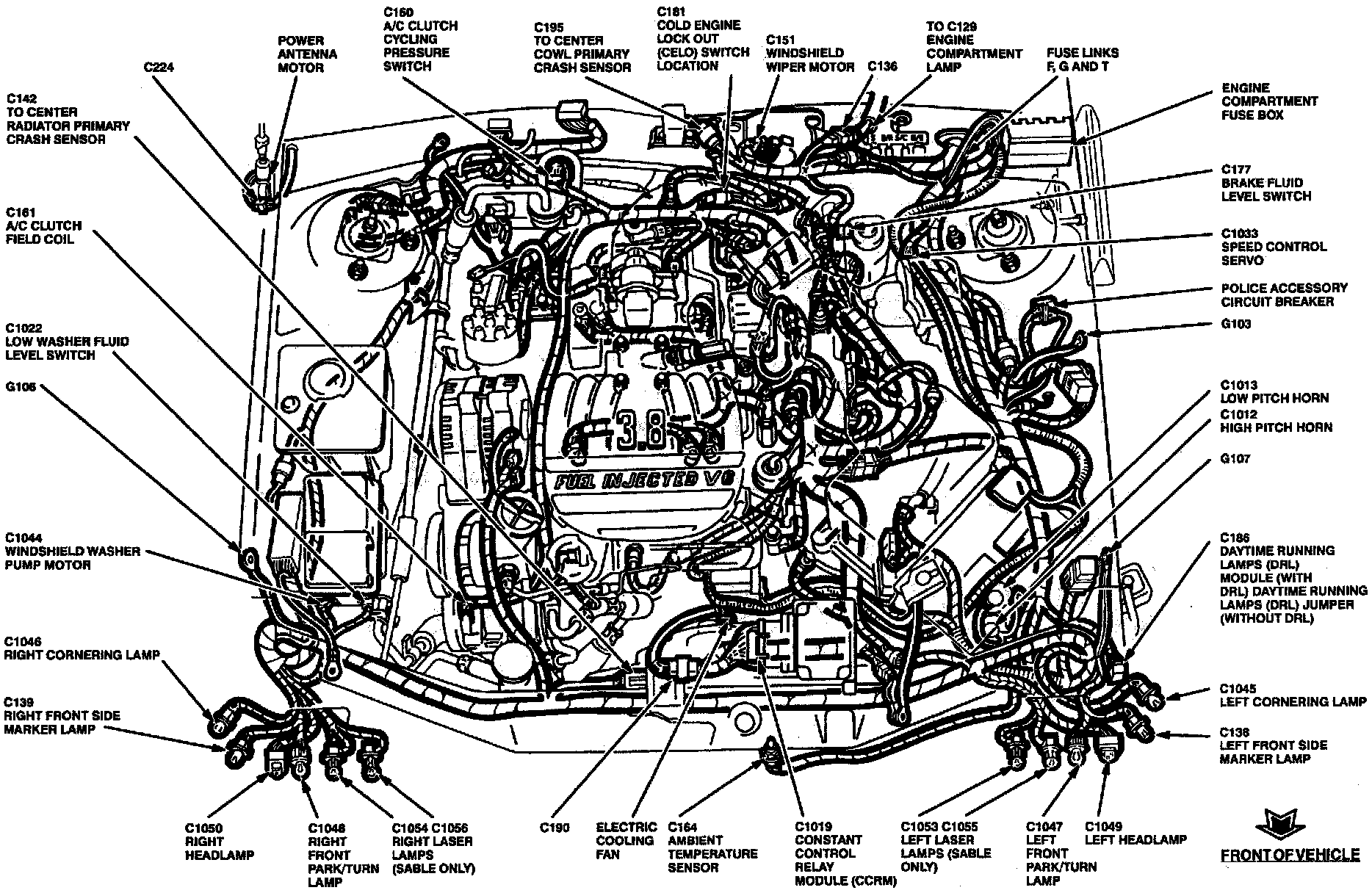 Factory service manual diagram