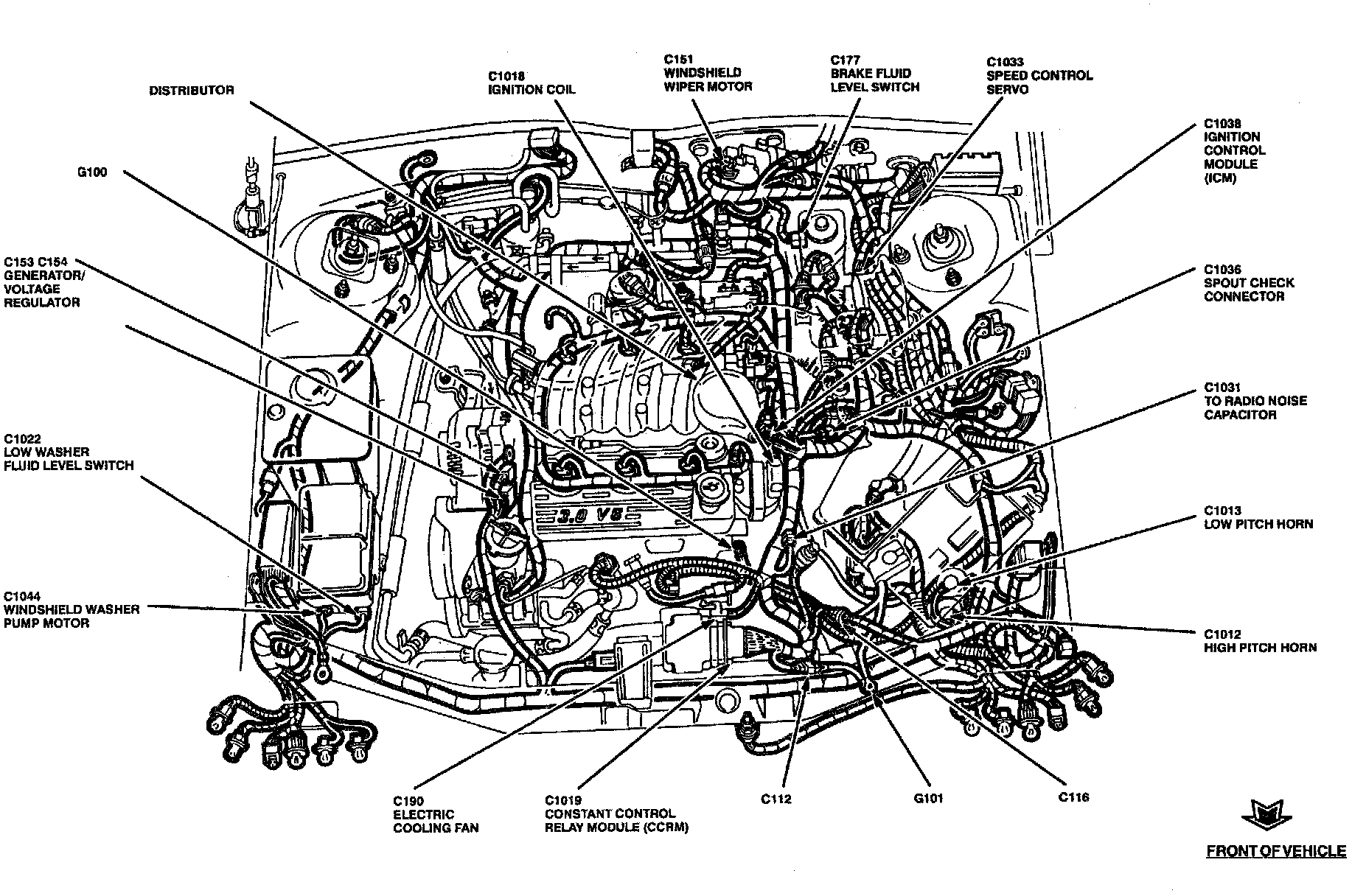 Factory service manual diagram