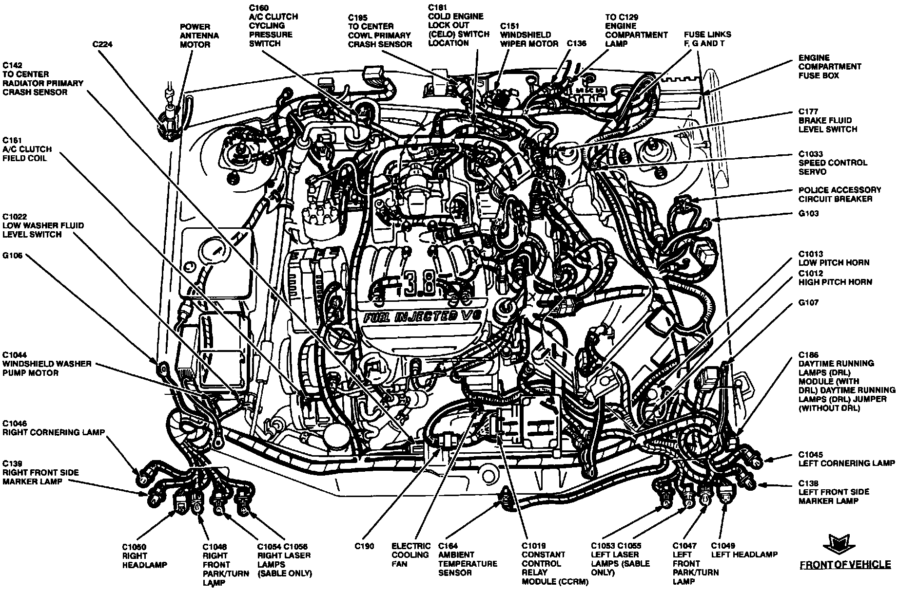 Factory service manual diagram