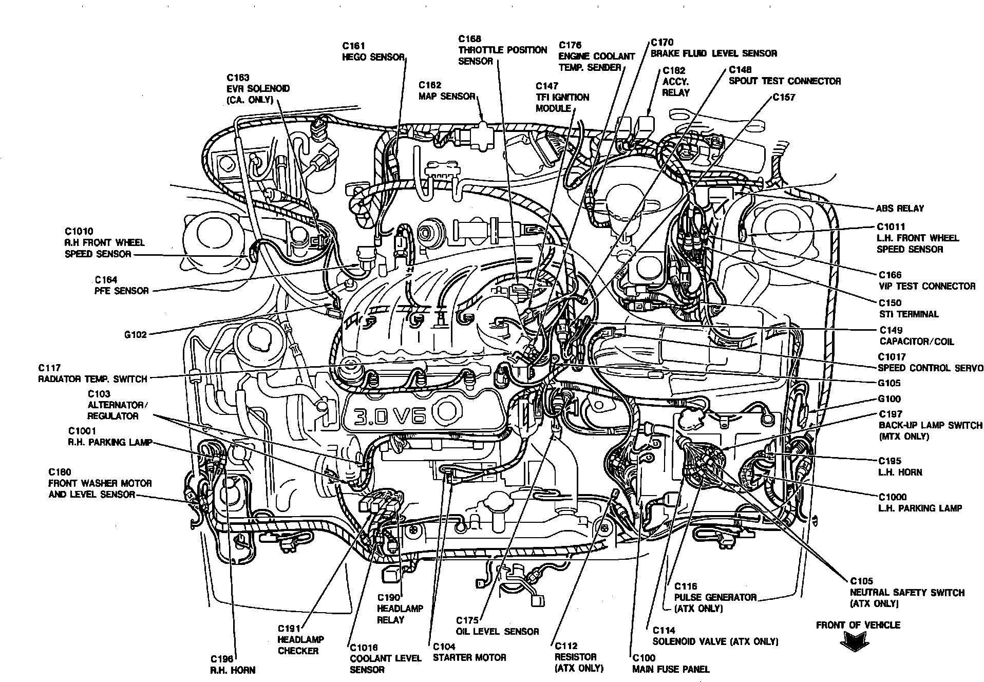Factory service manual diagram