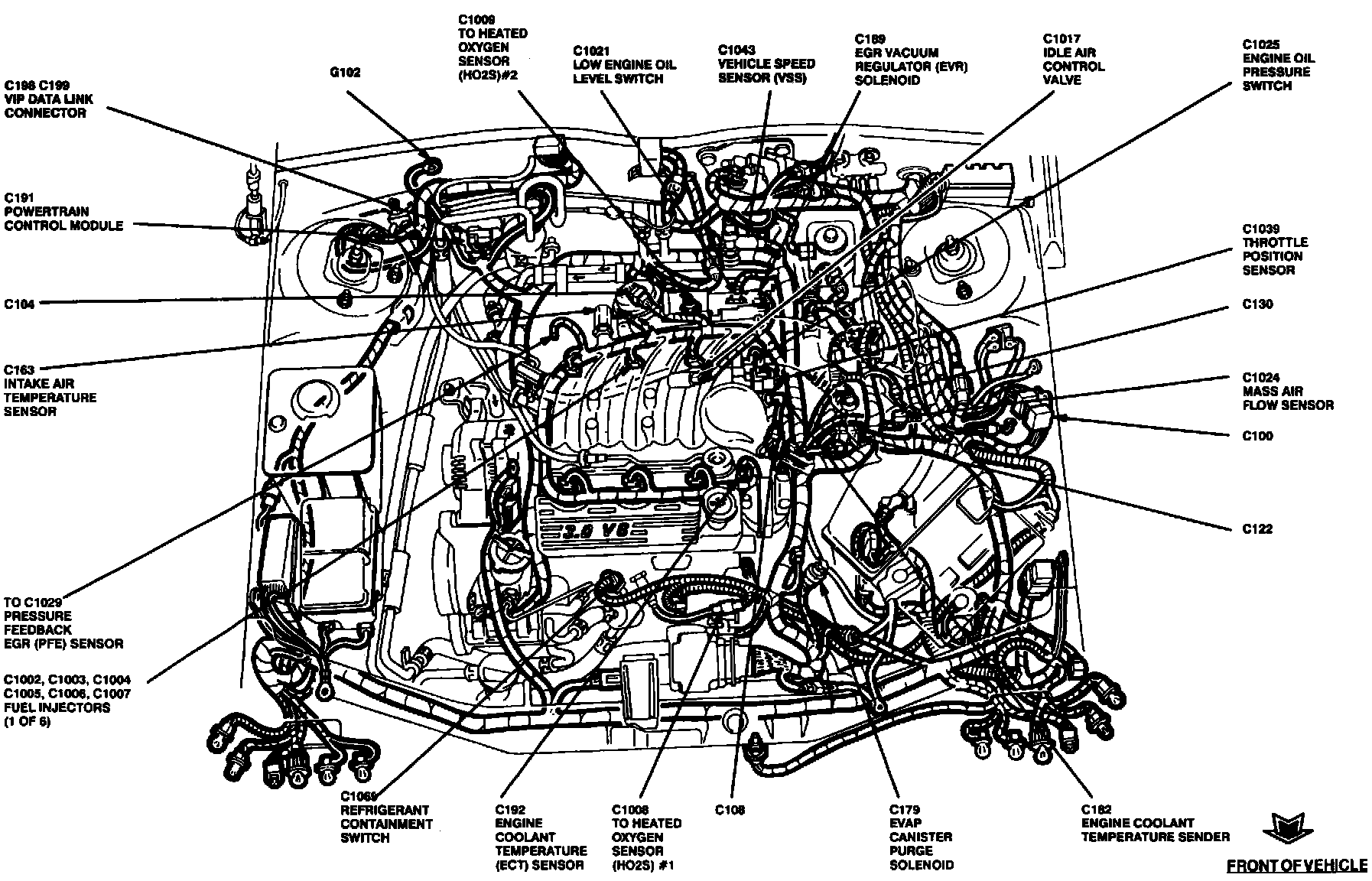 Factory service manual diagram