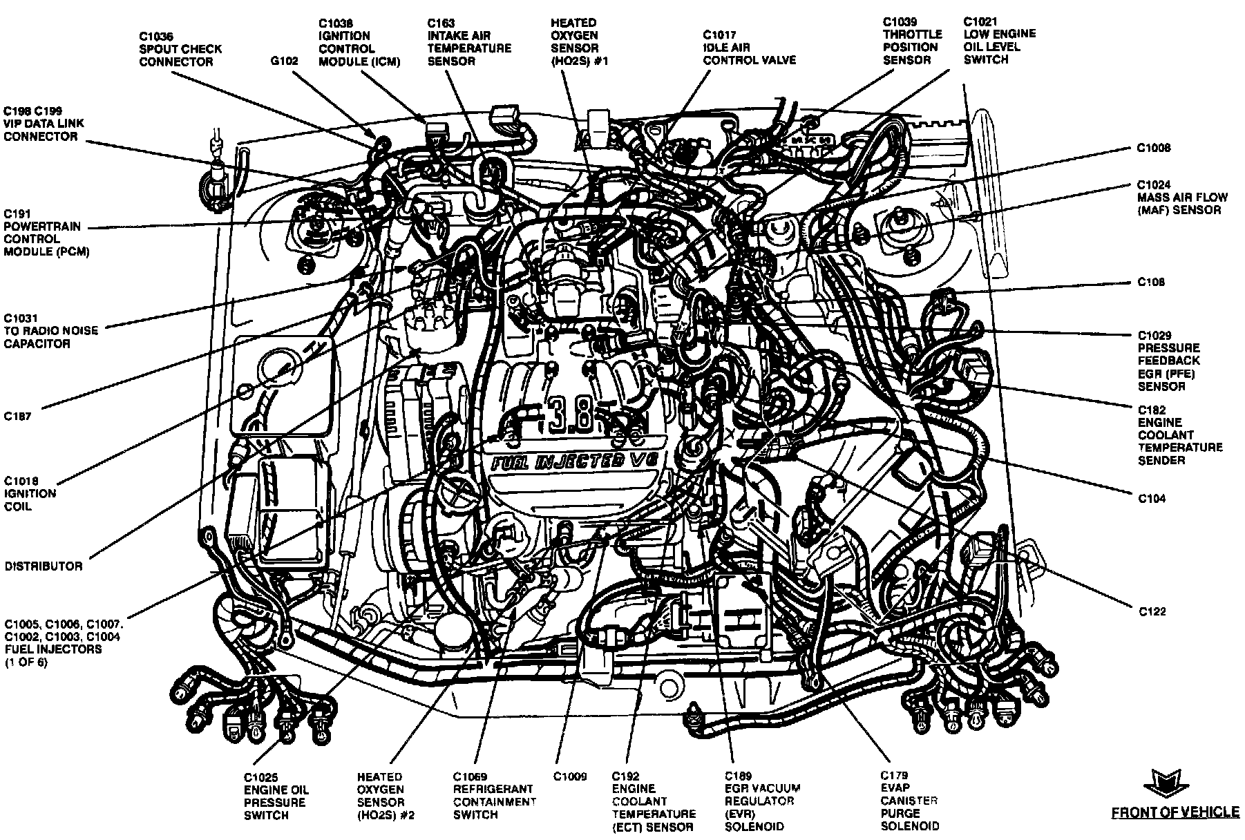 Factory service manual diagram