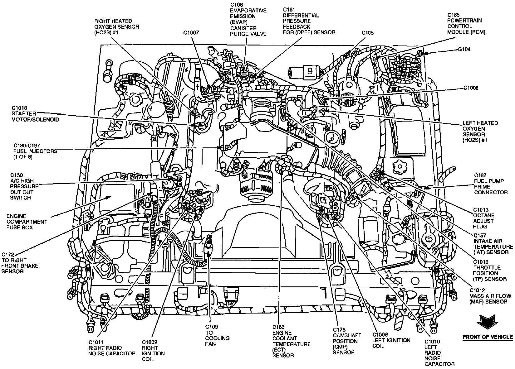 Factory service manual diagram