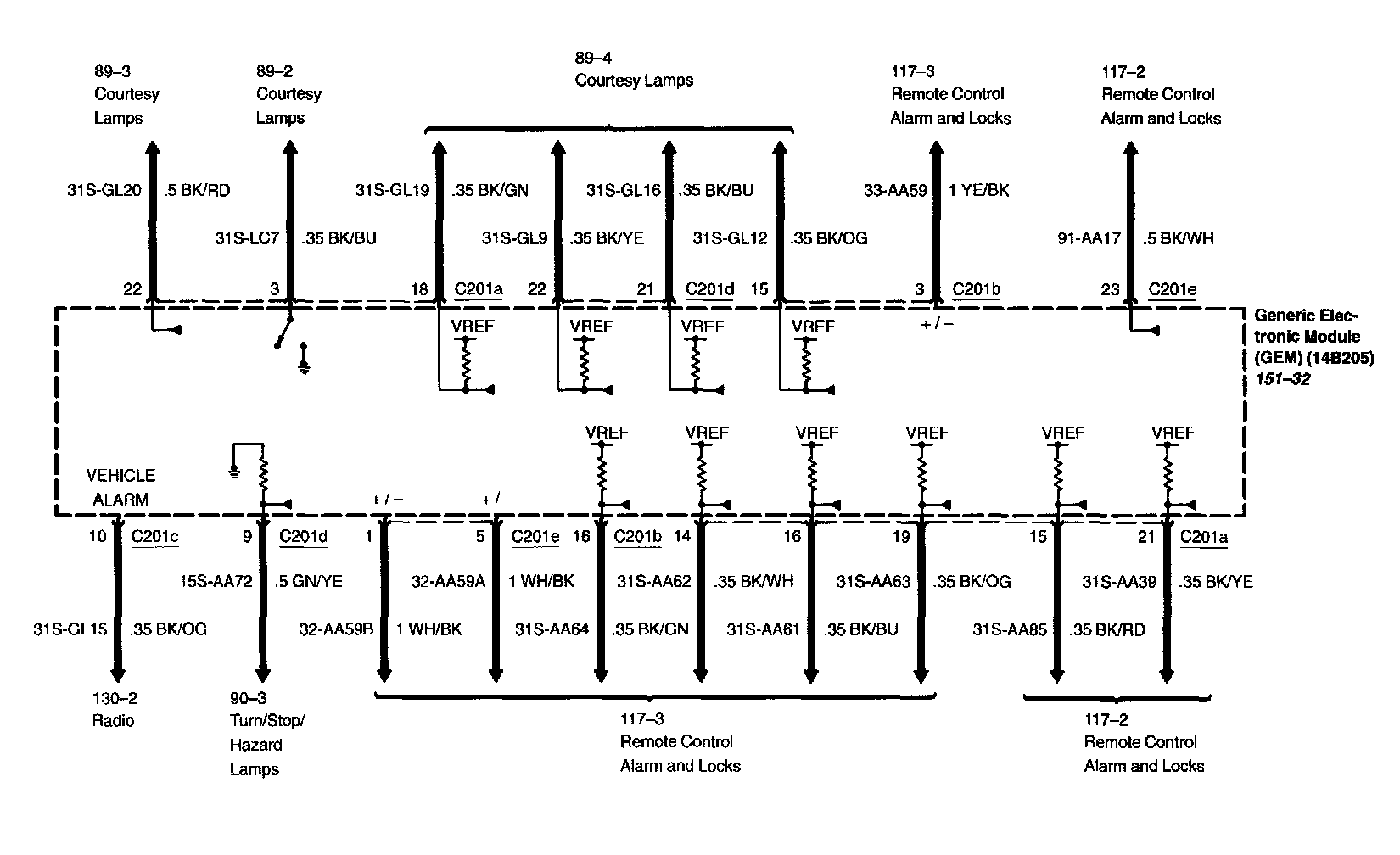 Factory service manual diagram