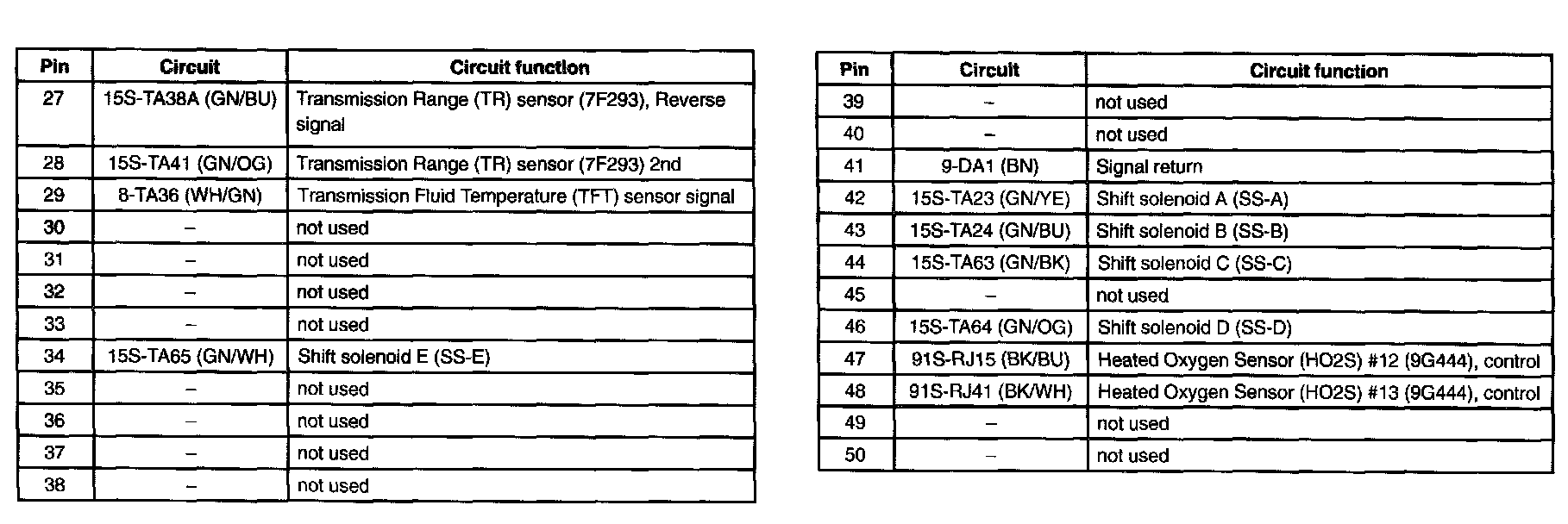 Factory service manual diagram
