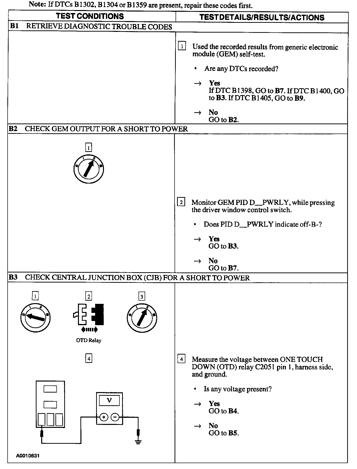 Factory service manual diagram