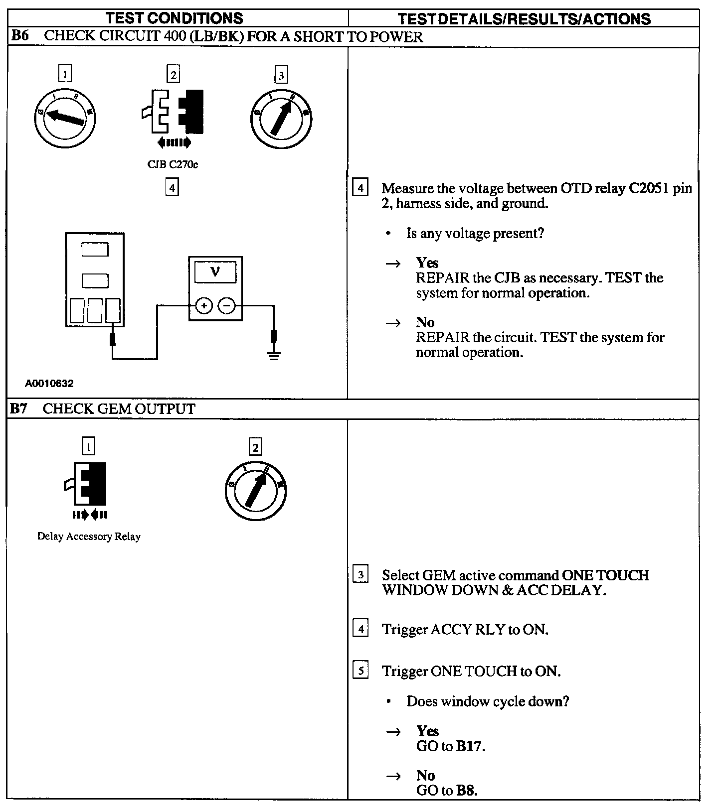 Factory service manual diagram