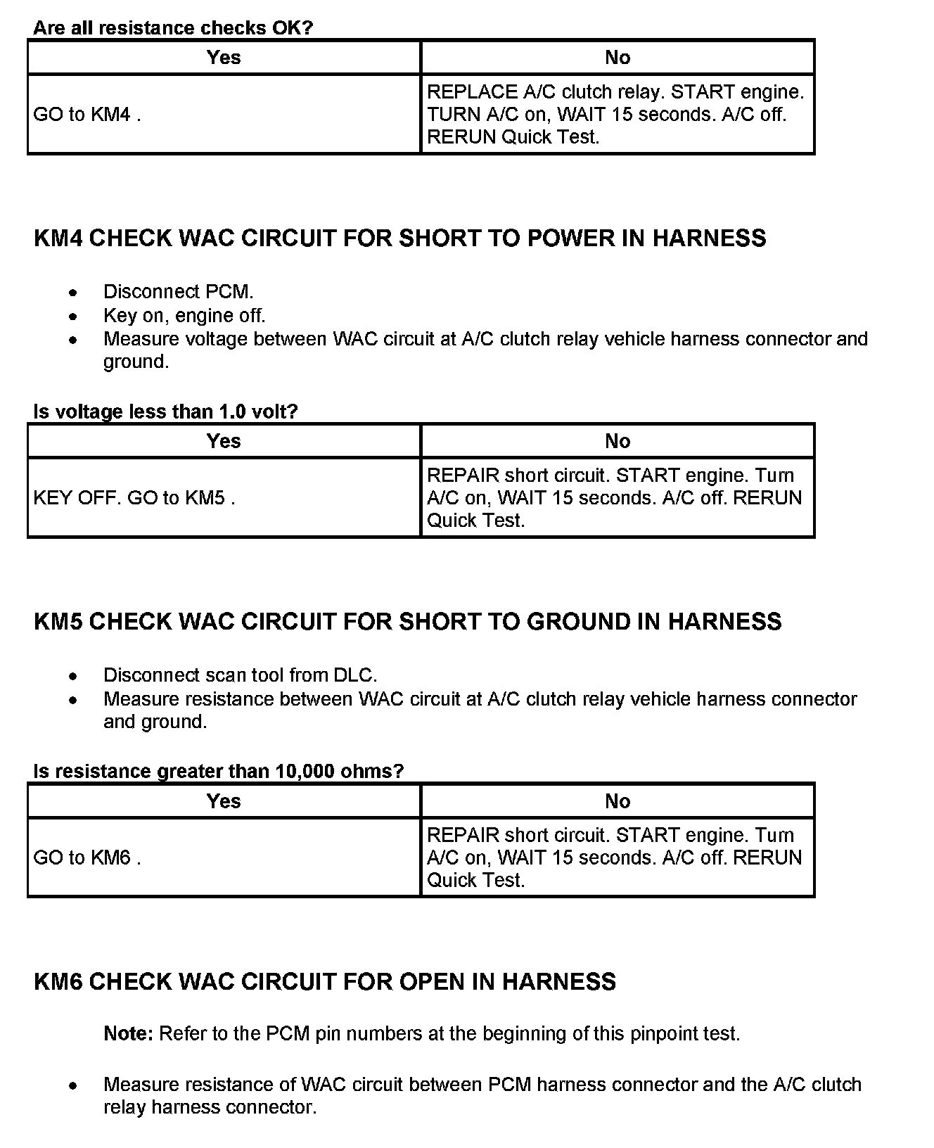 Factory service manual diagram