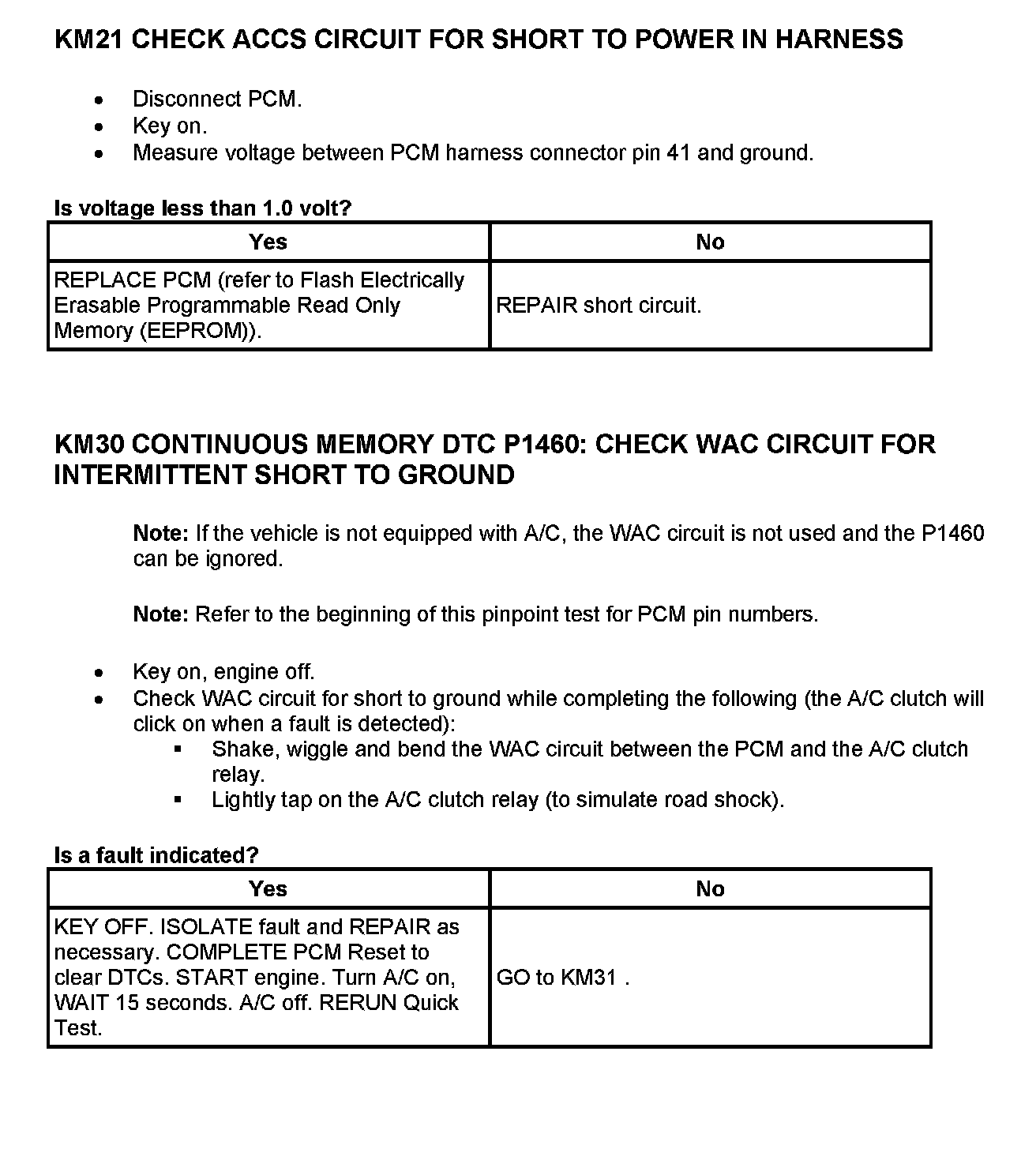 Factory service manual diagram