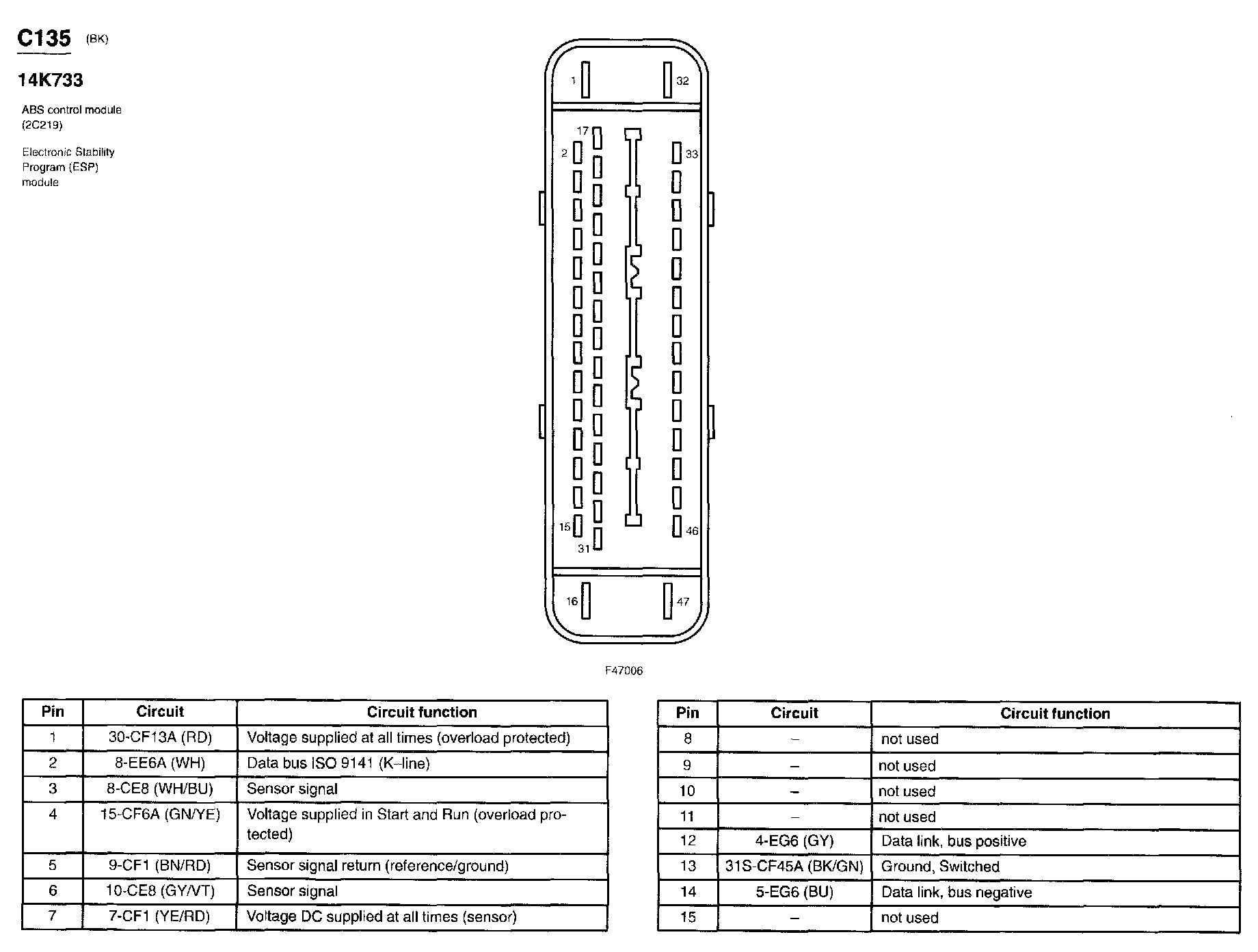 Factory service manual diagram