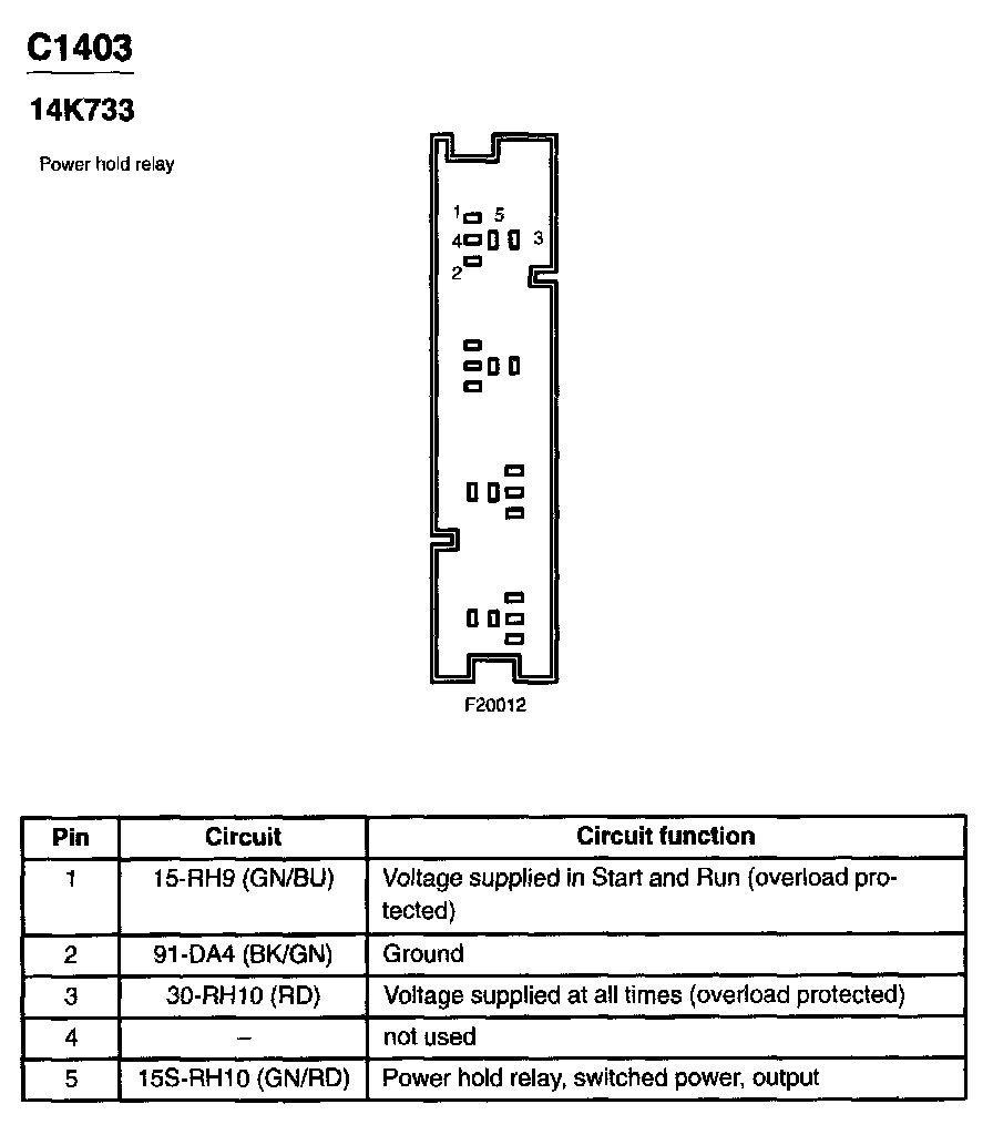 Factory service manual diagram