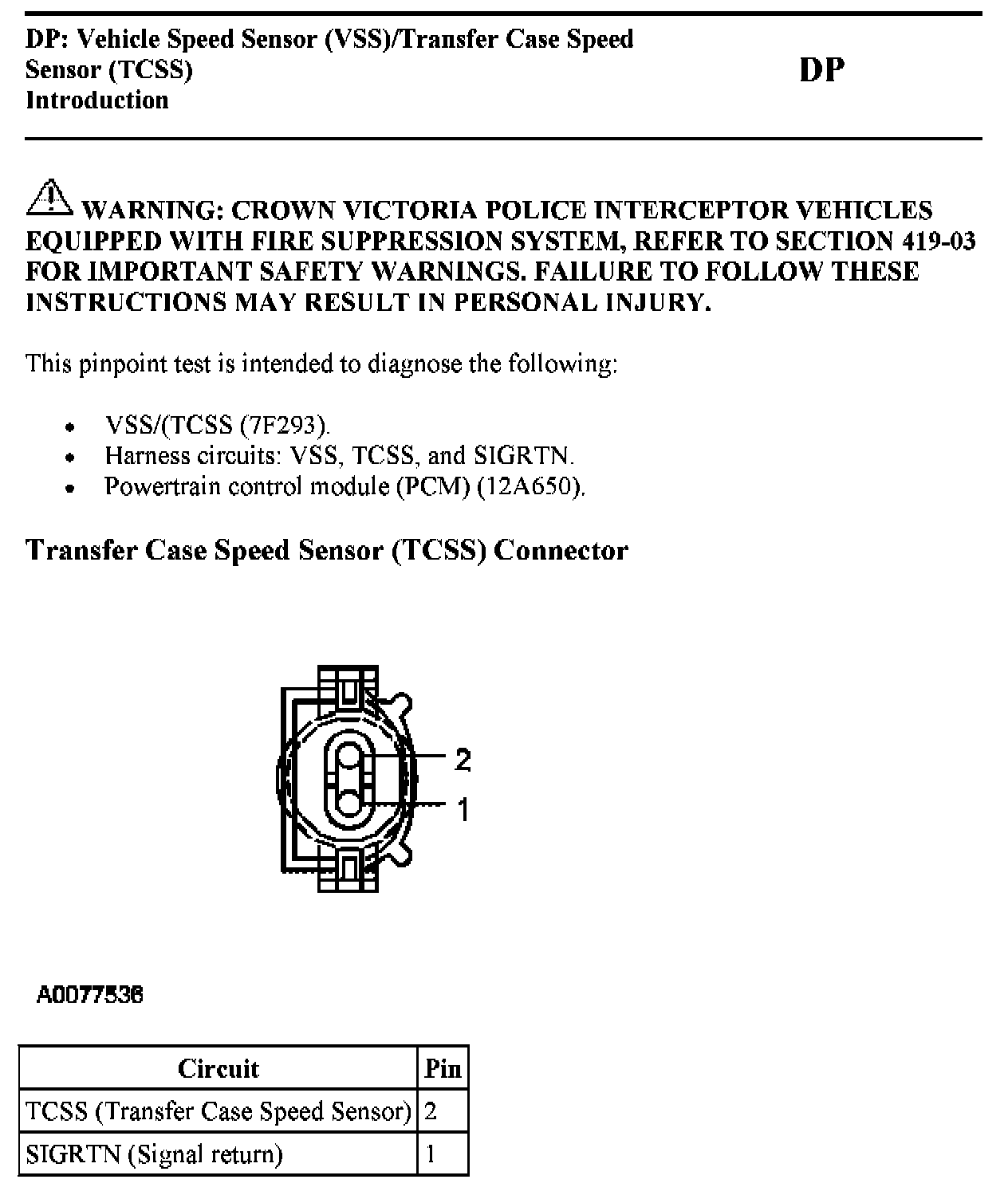 Factory service manual diagram
