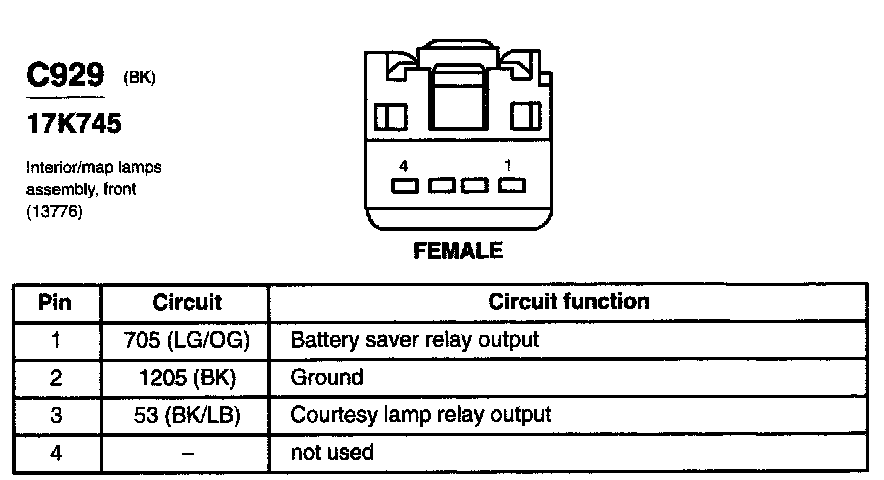 Factory service manual diagram