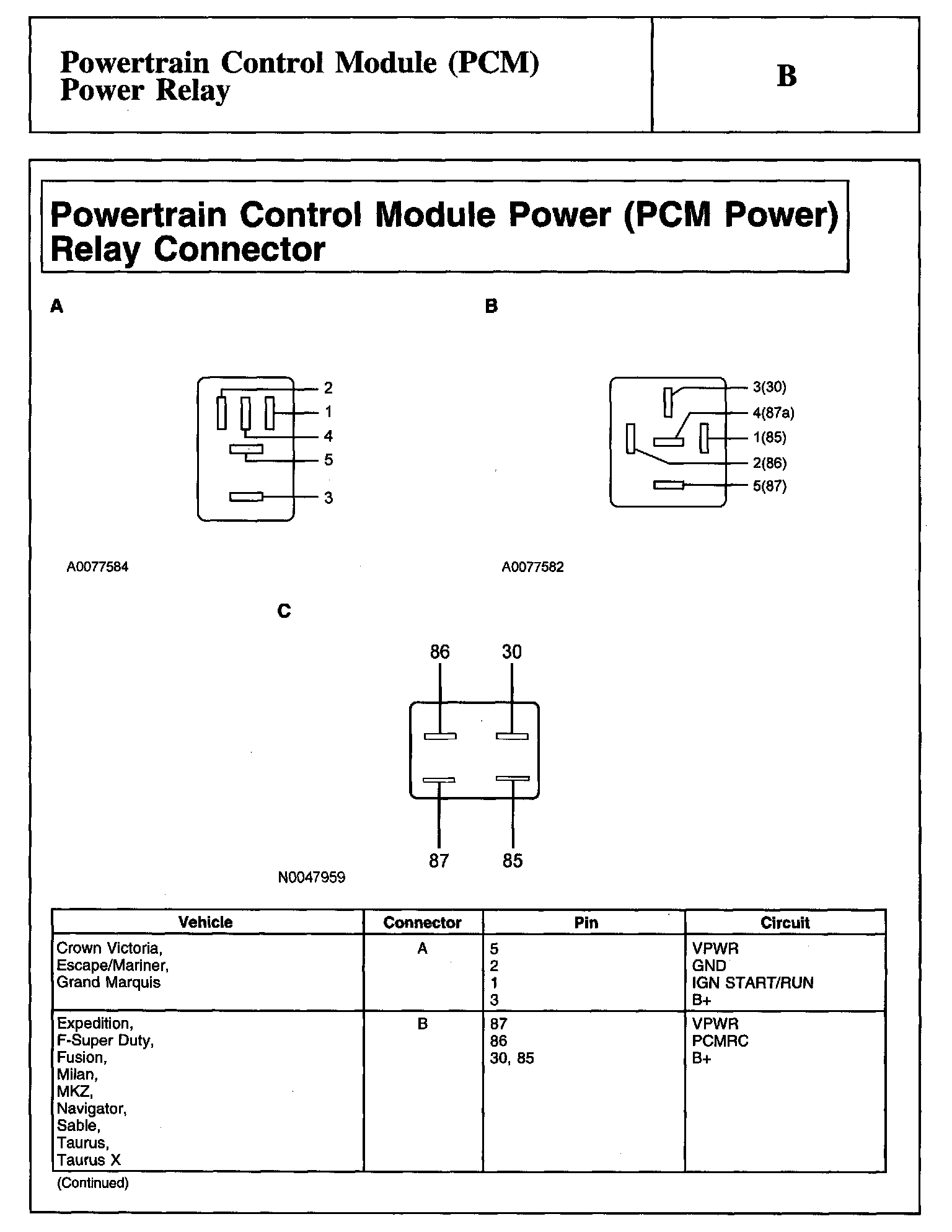 Factory service manual diagram