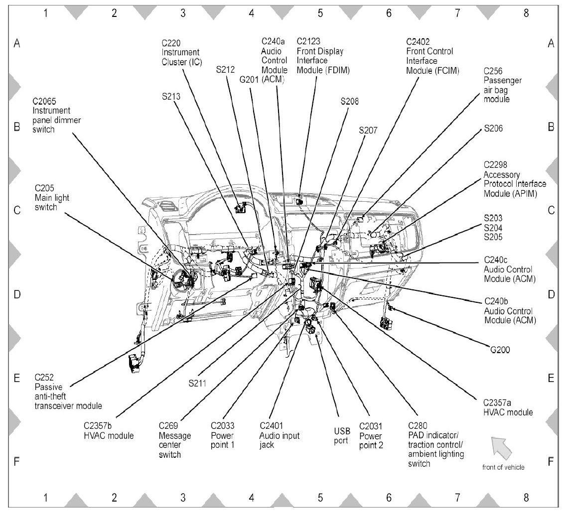 Factory service manual diagram
