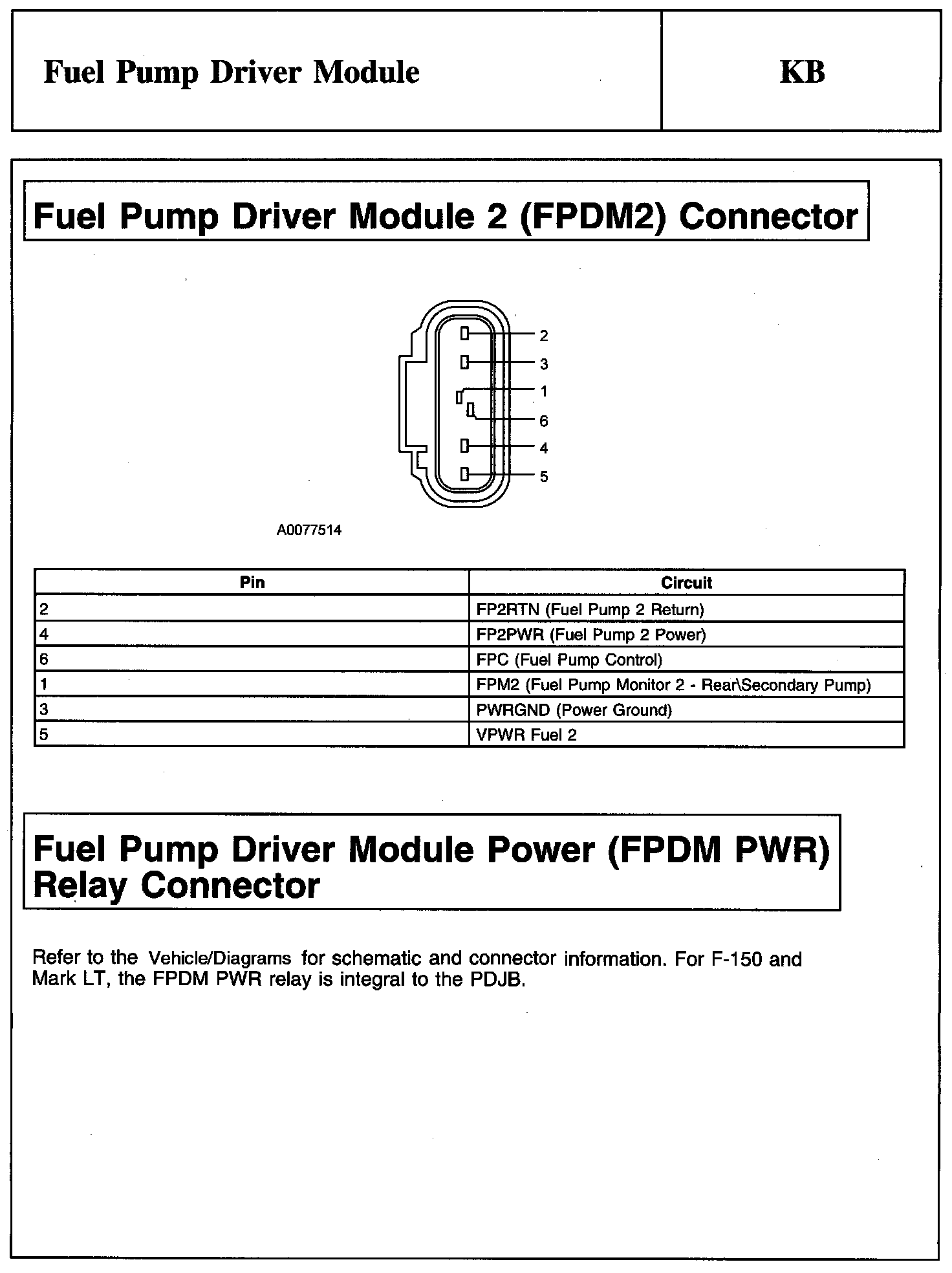 Factory service manual diagram