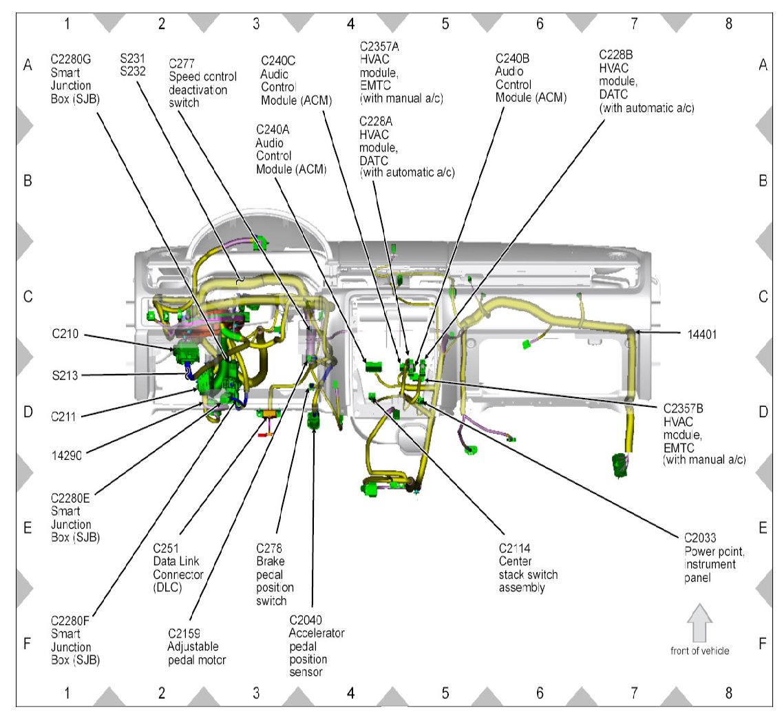 Factory service manual diagram