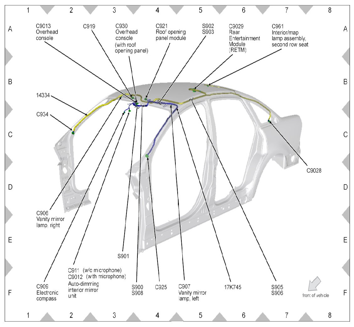 Factory service manual diagram
